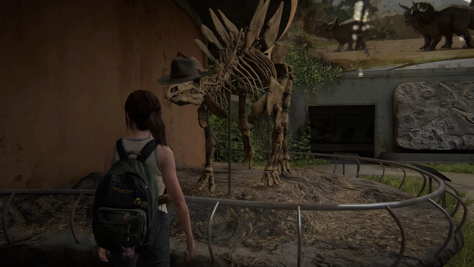 Stegosaurus fossil (Image via Naughty Dog)