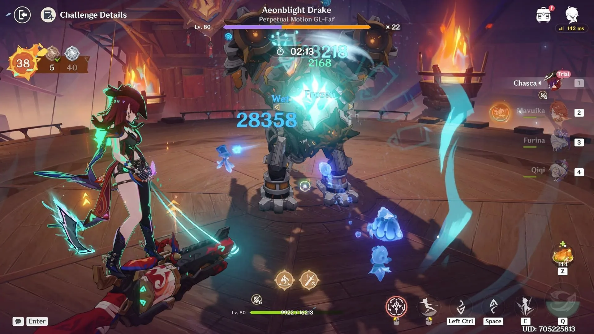 Deplete the HP bars above the foe (Image via Sportskeeda Gaming || HoYoverse) Deplete the HP bars above the foe (Image via Sportskeeda Gaming || HoYoverse)