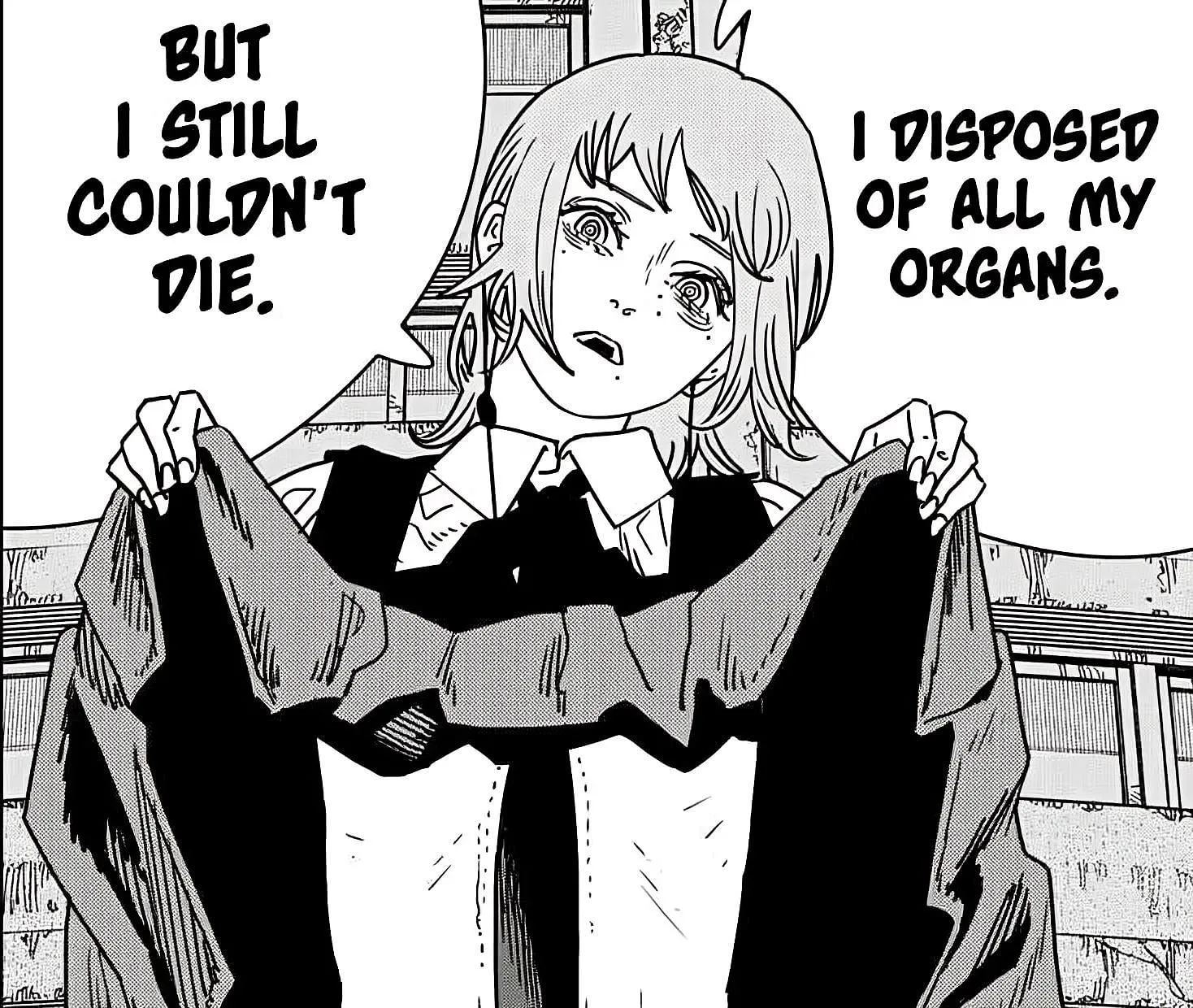 The Death Devil in Chainsaw Man chapter 198 (Image via Shueisha).