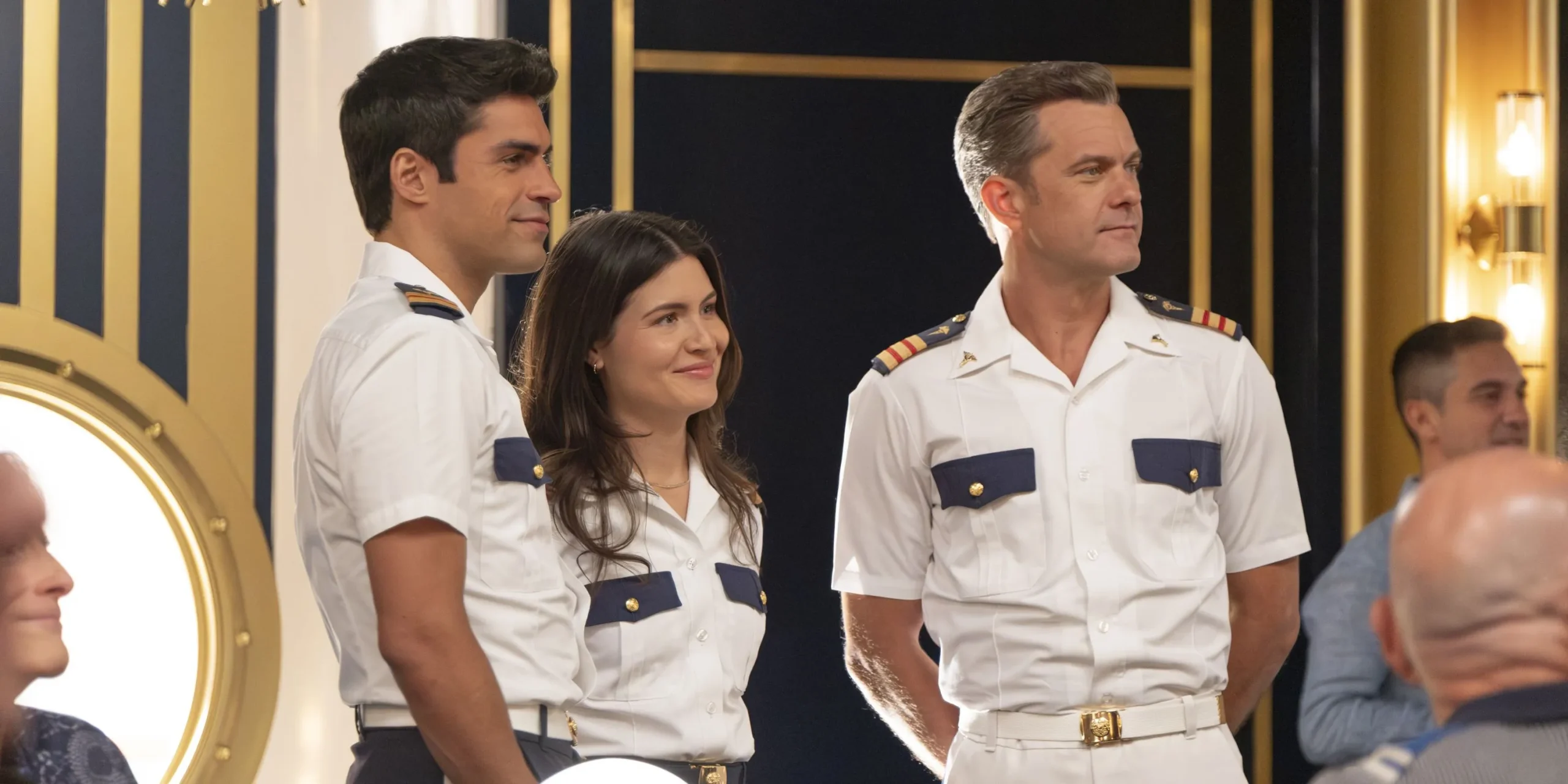 Tristan, Avery, and Max sharing a light moment in Doctor Odyssey season 1