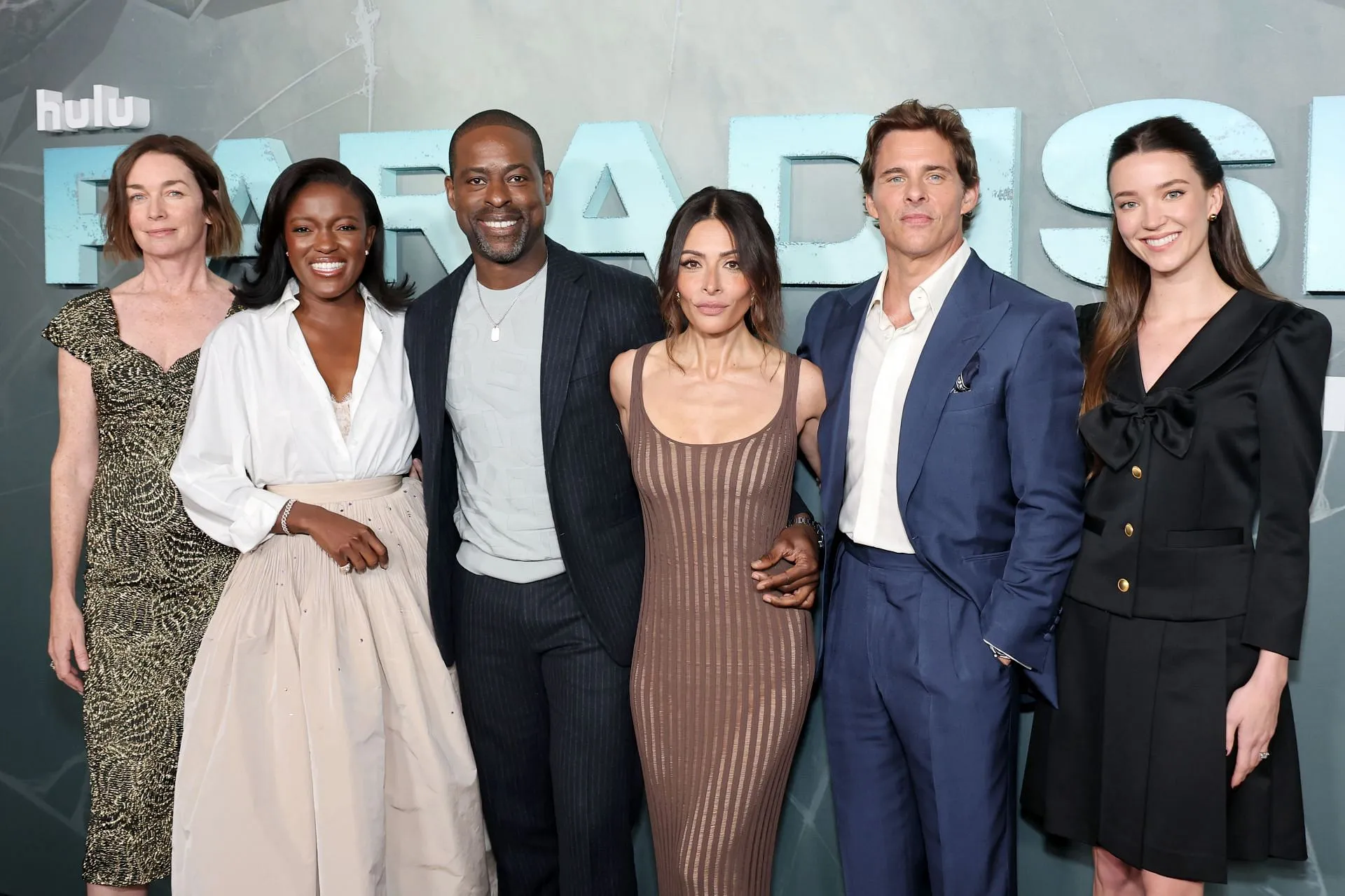 The cast of Paradise at Hulu's 'Paradise' Official FYC Event - Arrivals - Image via Getty
