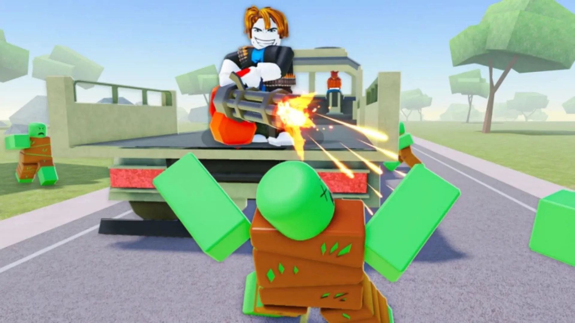 Official cover art for the game (Image via Roblox) Official cover art for the game (Image via Roblox)