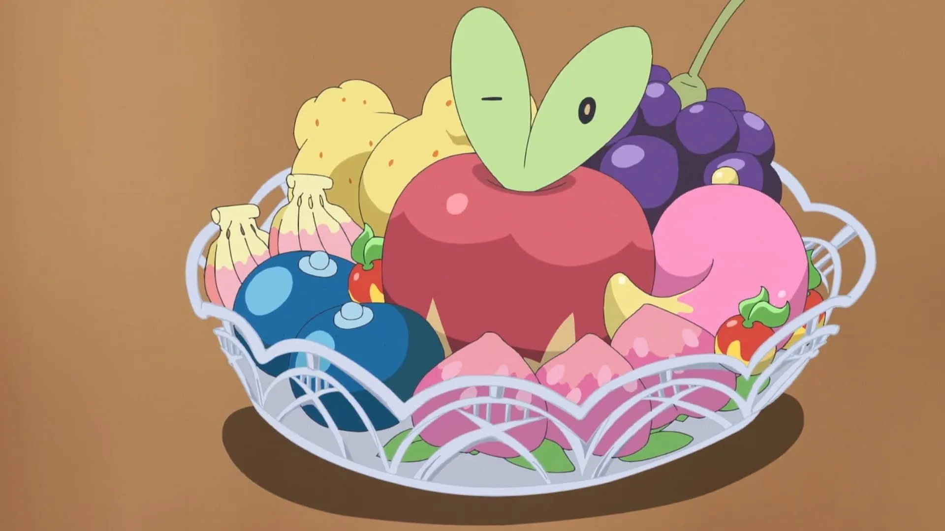 Applin as seen in the anime (Image via The Pokemon Company)