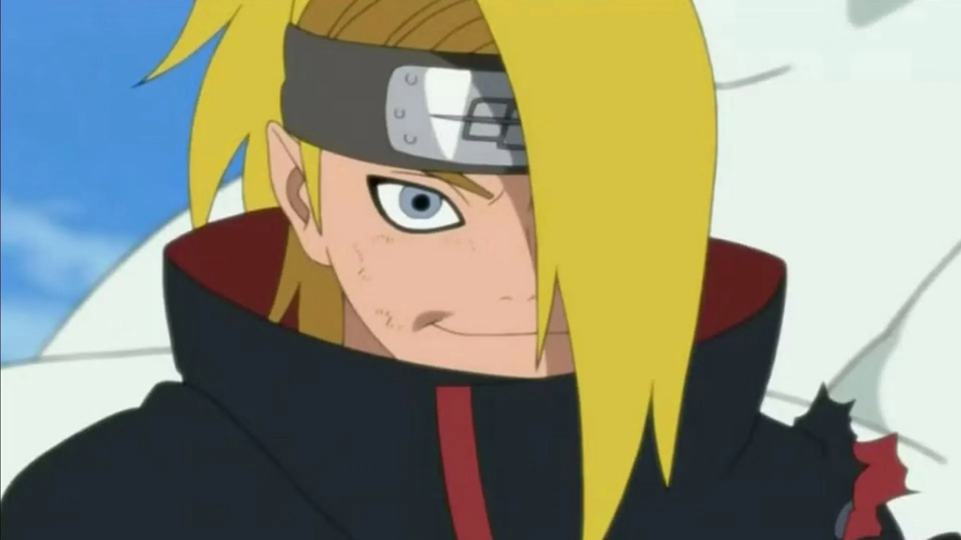 Deidara as seen in anime (Image via Pierrot)