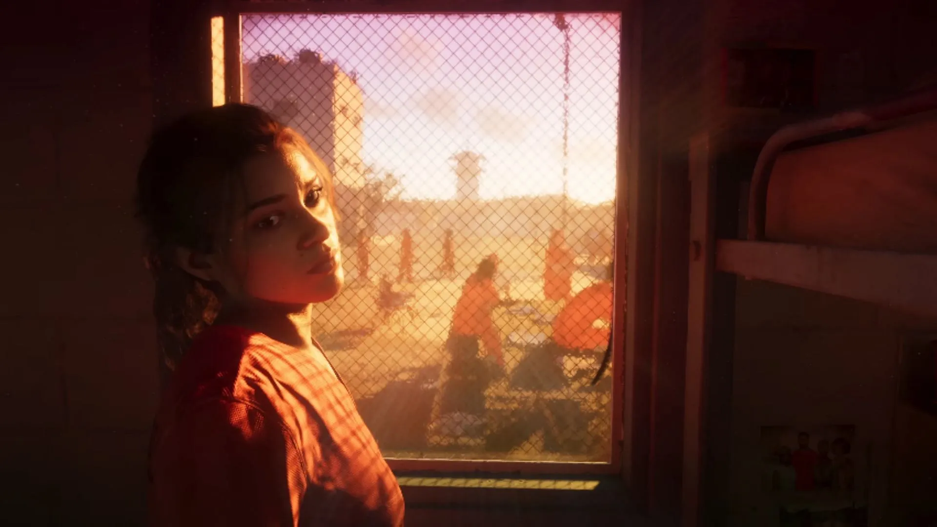 Lucia's first appearance in Grand Theft Auto 6's debut trailer Lucia's first appearance in Grand Theft Auto 6's debut trailer