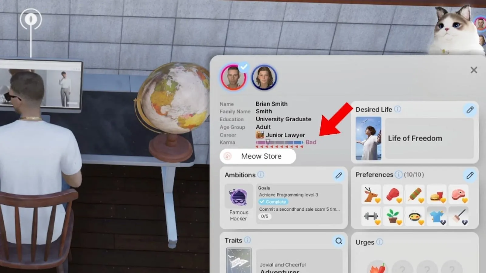 A screenshot from Inzoi (Image via Krafton || YouTube/@djd3monx)