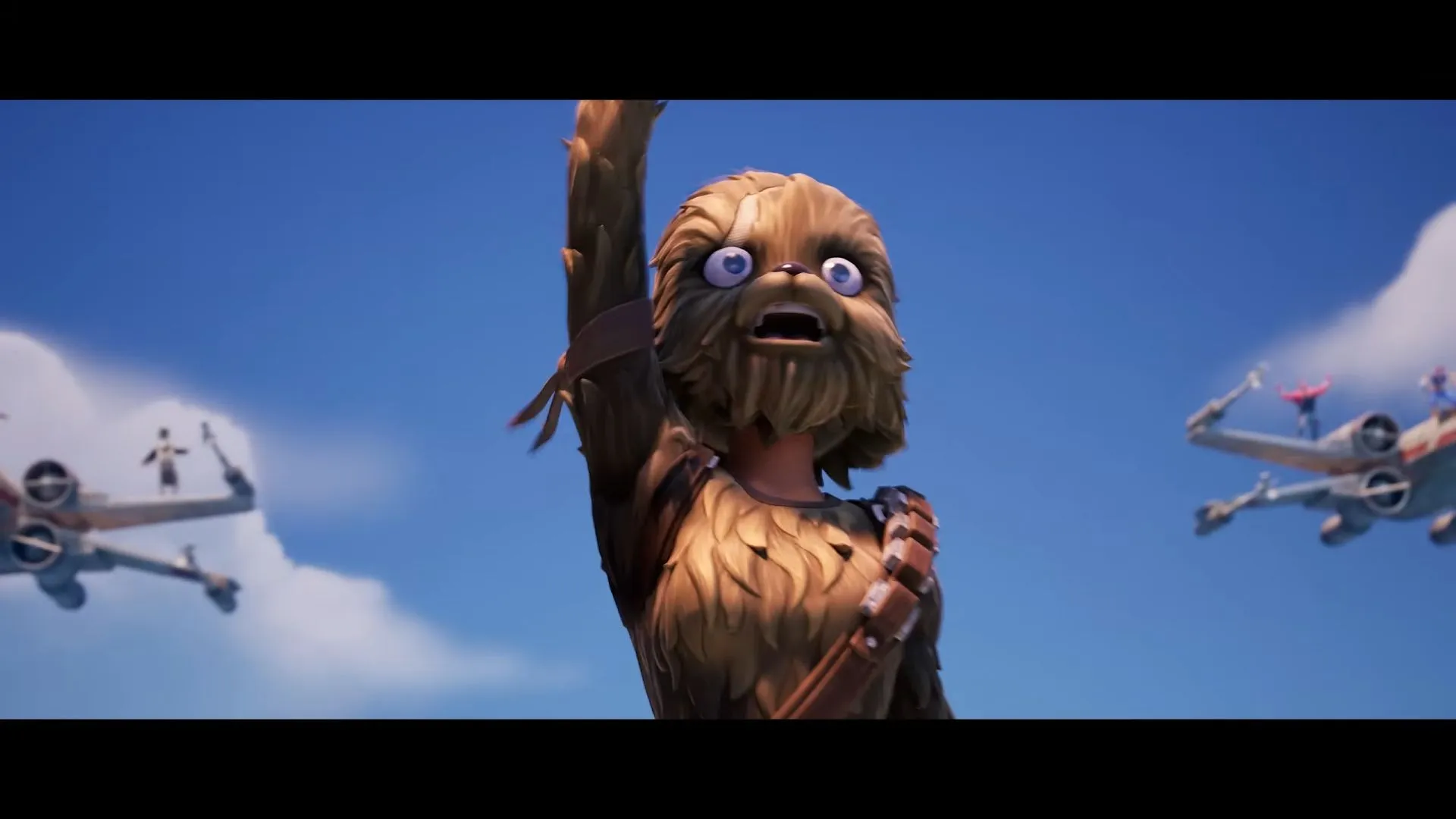 Never thought I'd see a Wookie-inspired Cuddle Team Leader (Image via Epic Games) Never thought I'd see a Wookie-inspired Cuddle Team Leader (Image via Epic Games)