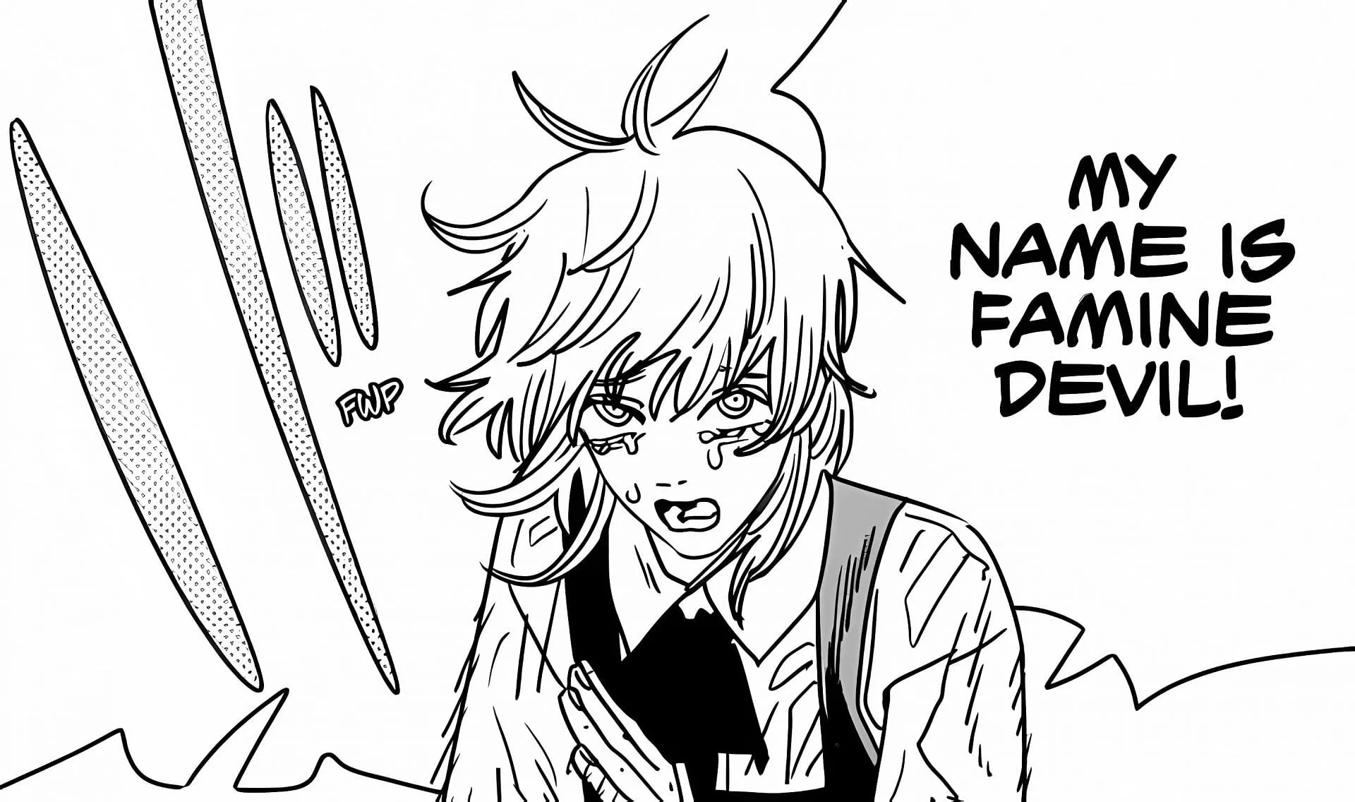 The real Famine Devil makes its appearance (Image via Tatsuki Fujimoto/Shueisha)