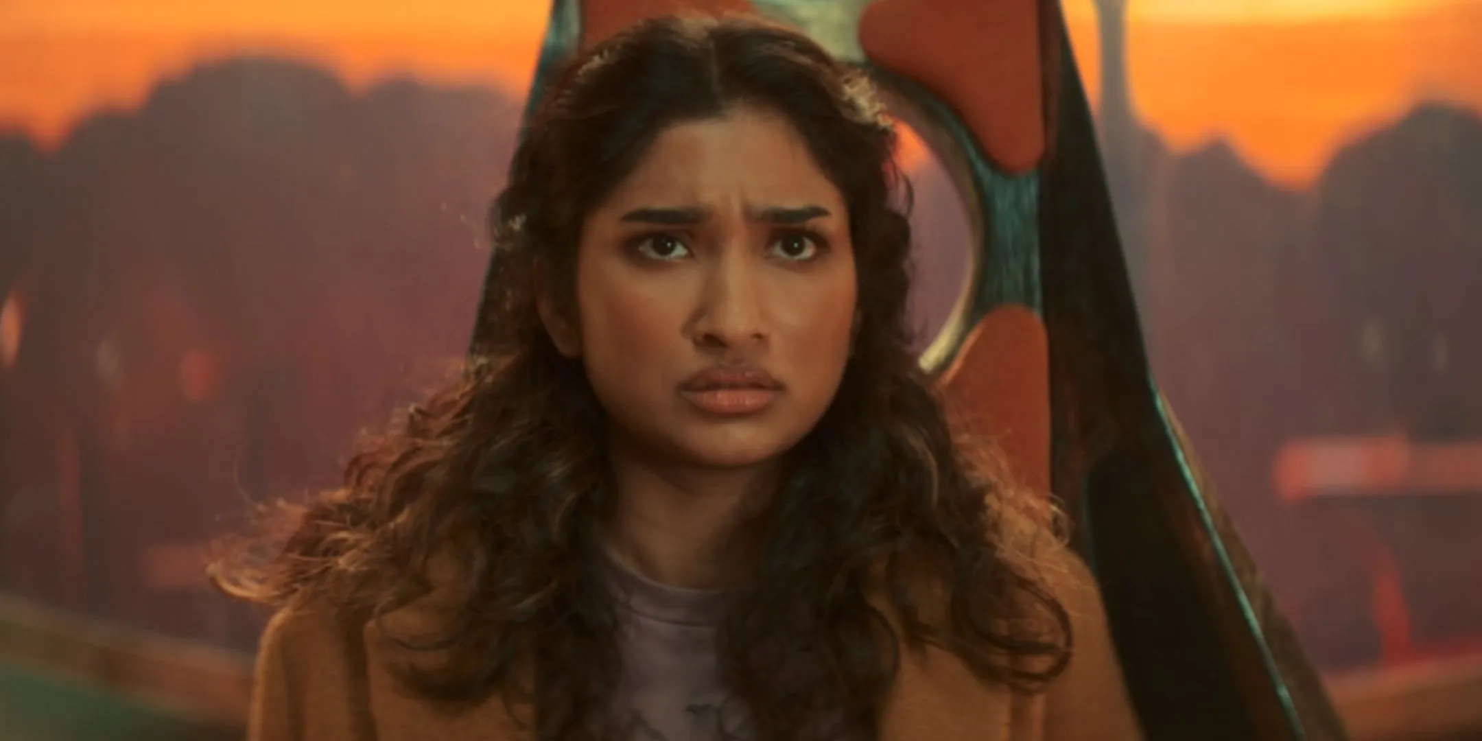 Belinda Chandra looking concerned