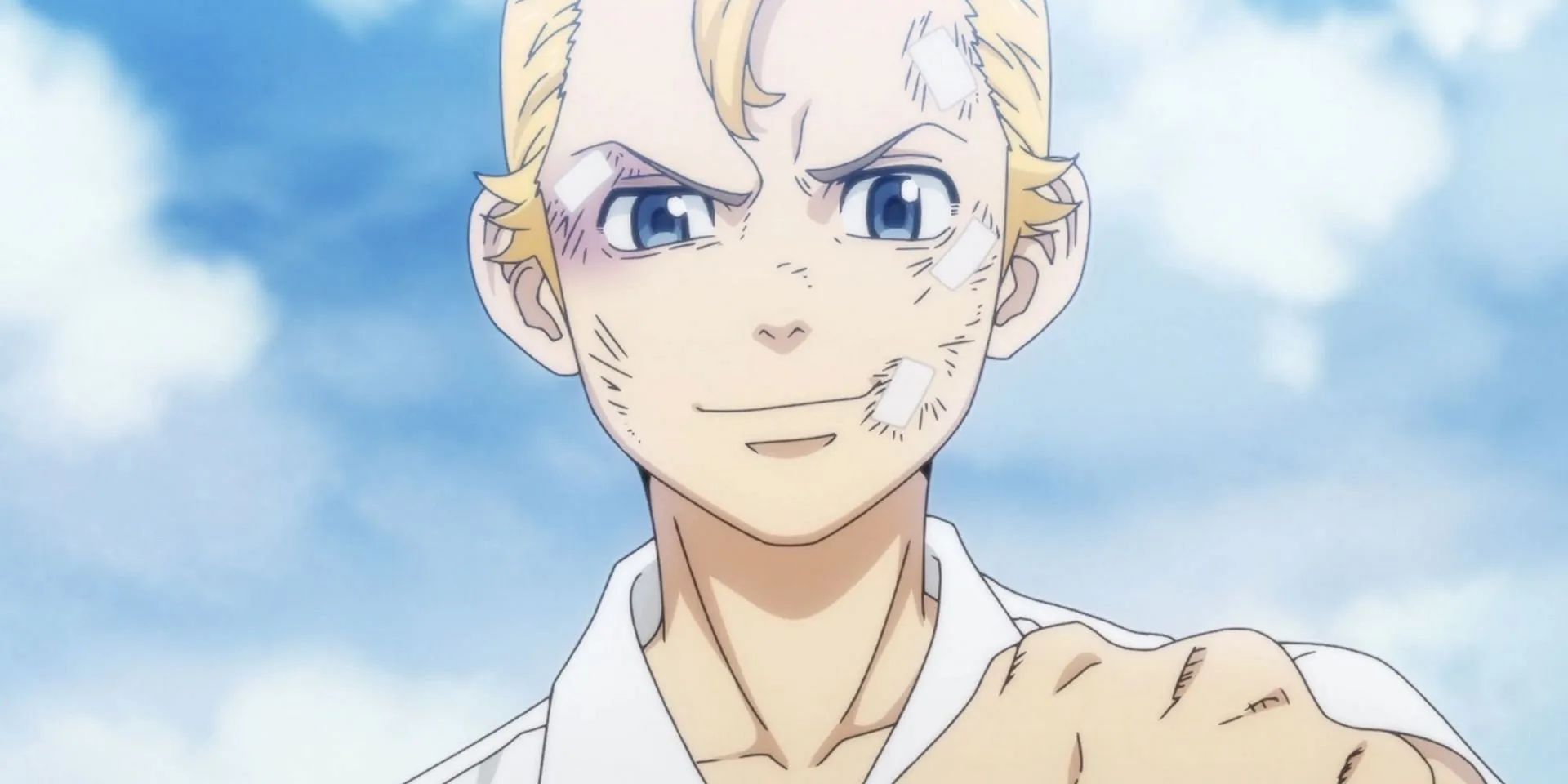 Takemichi Hanagaki as seen in anime (Image via Liden Films) Takemichi Hanagaki as seen in anime (Image via Liden Films)
