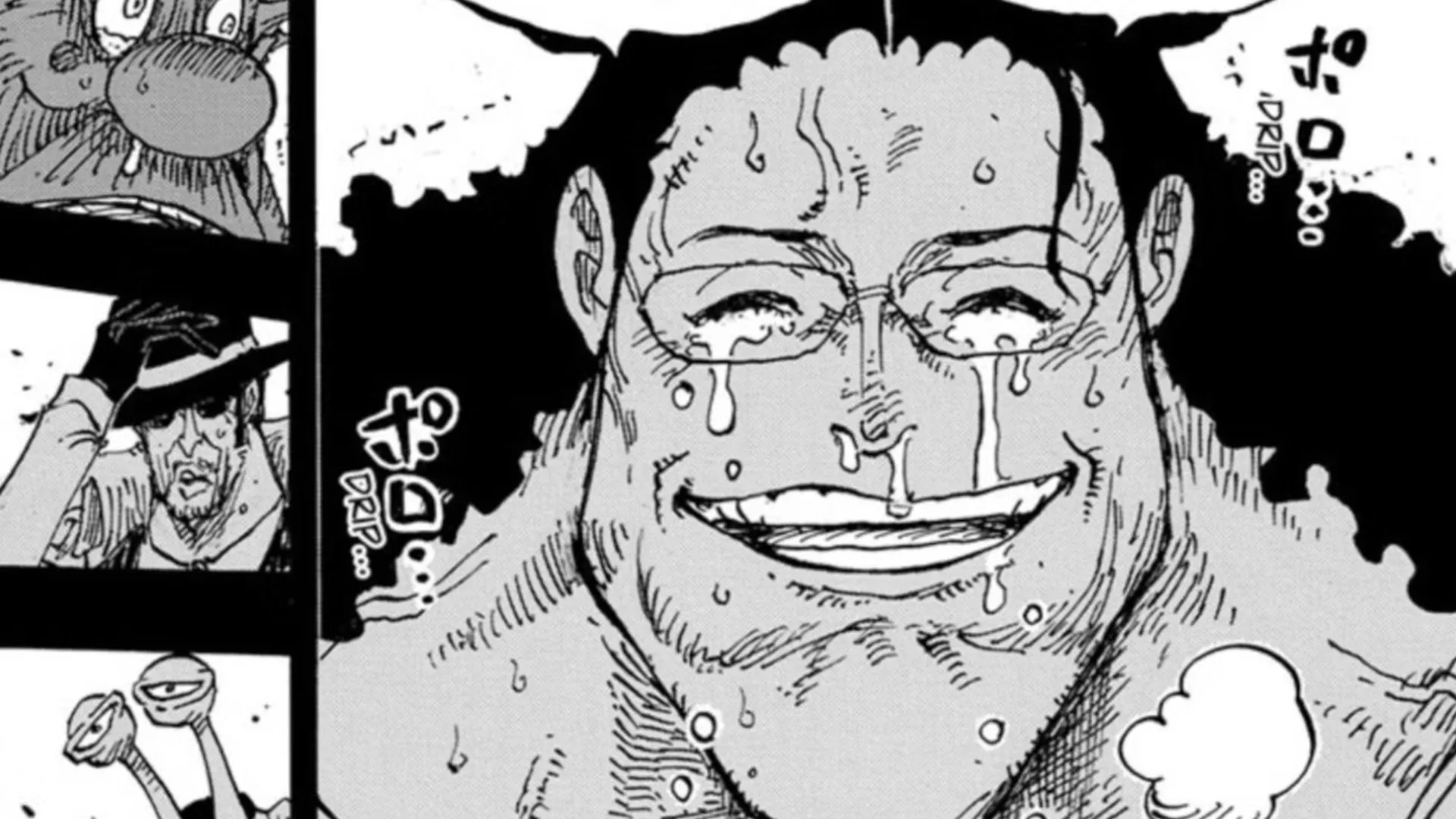 Kuma as seen in manga (Image via Shueisha) Kuma as seen in manga (Image via Shueisha)
