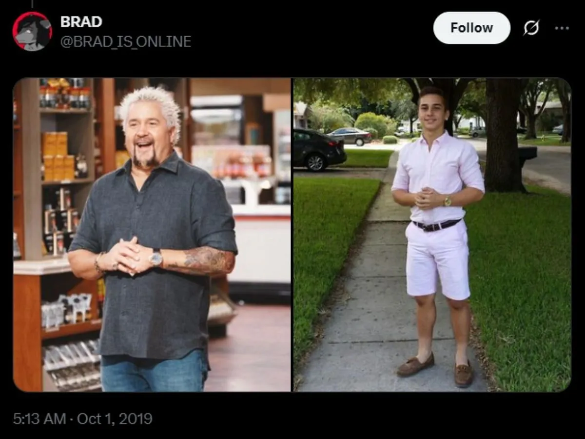 Reply to Guy's post (Image via X/@BRAD_IS_ONLINE)