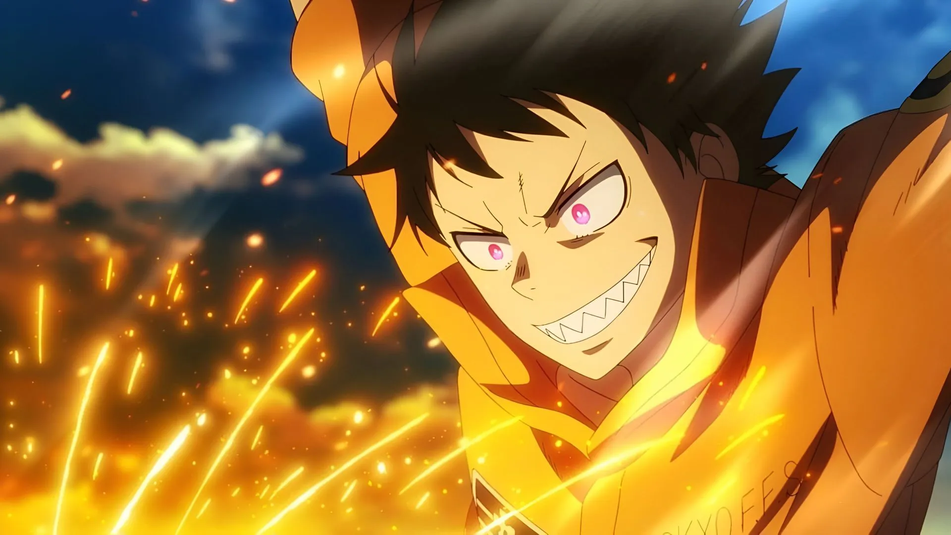 Shinra from Fire Force (Image via David Productions)