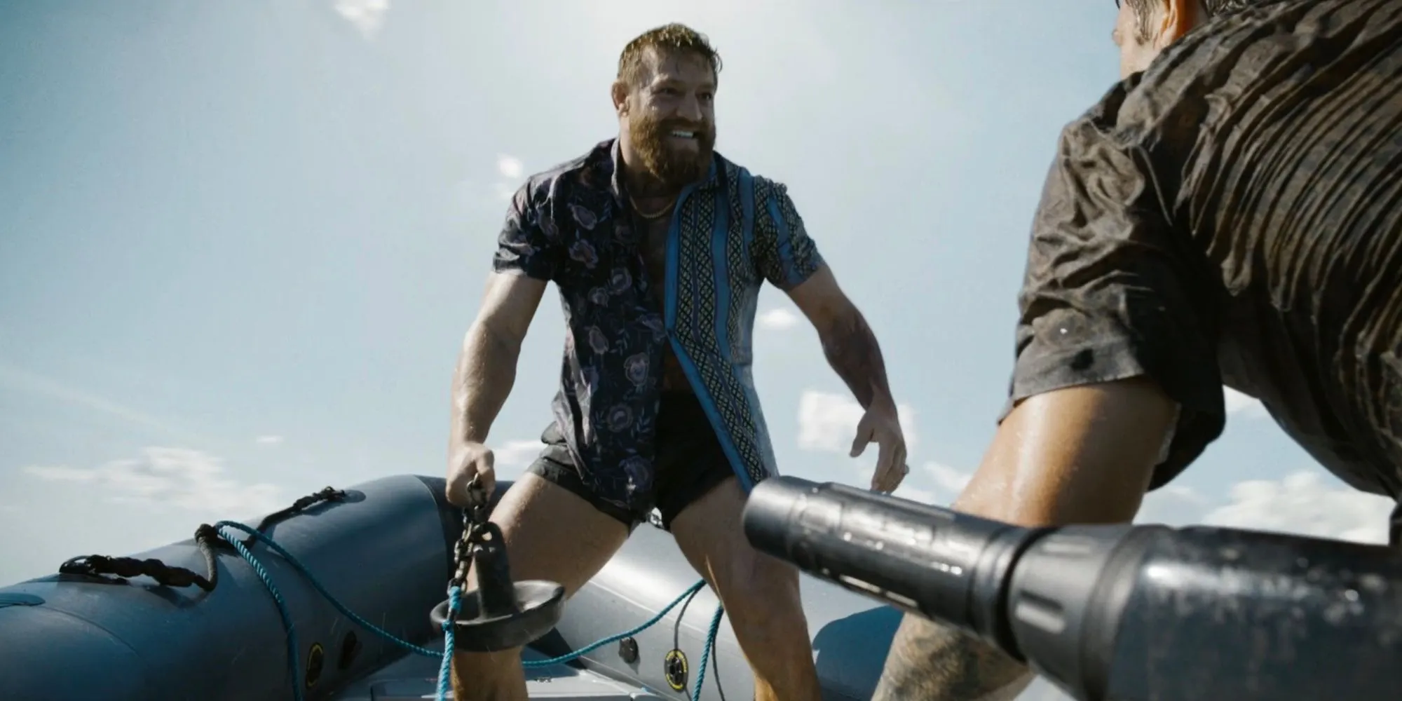 Conor McGregor in training