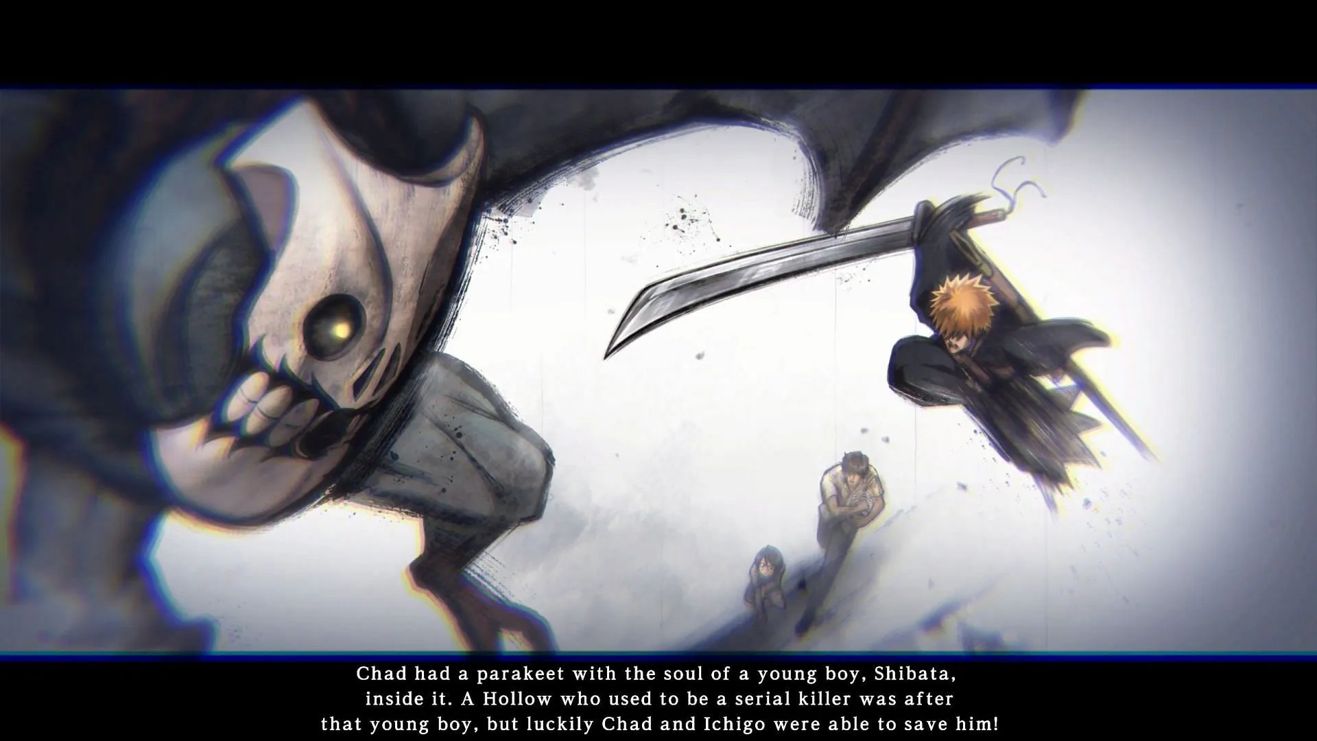 Handcrafted cutscenes capture key moments in Bleach (Image via Bandai Namco Entertainment)