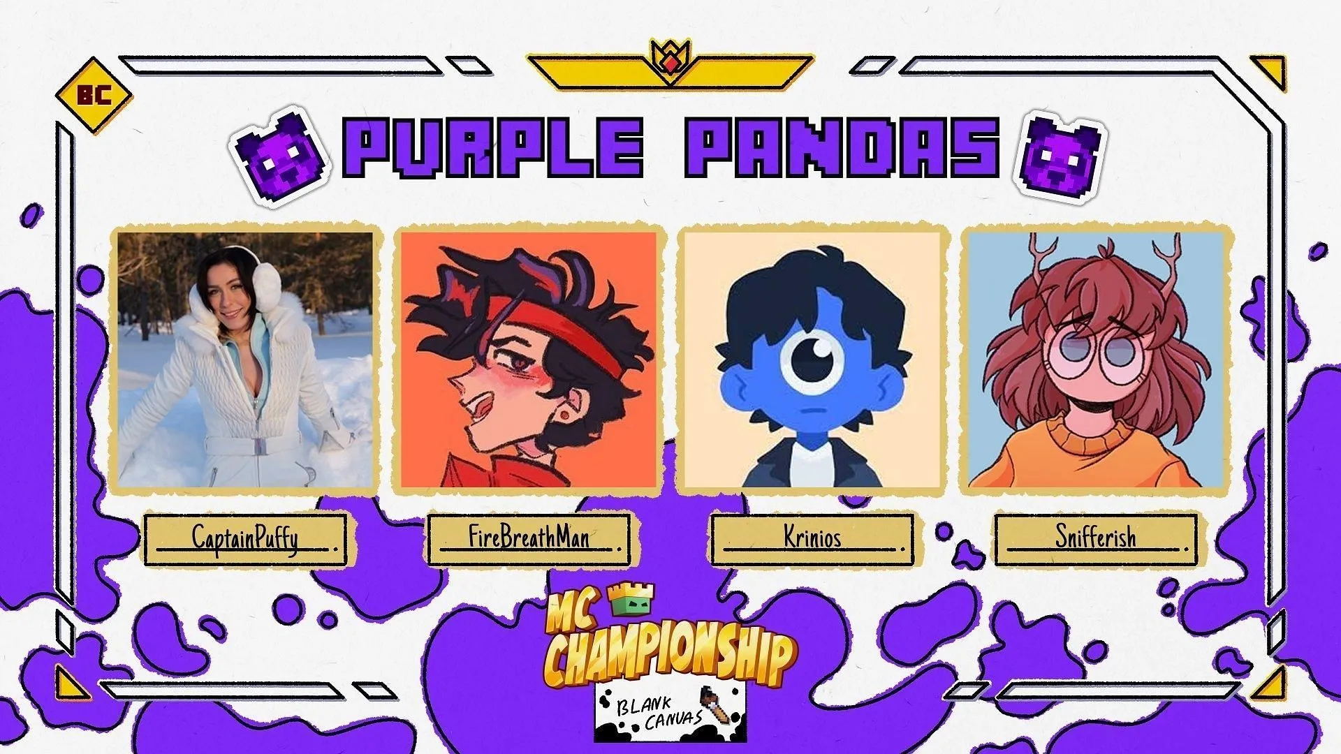 Members of Purple Pandas