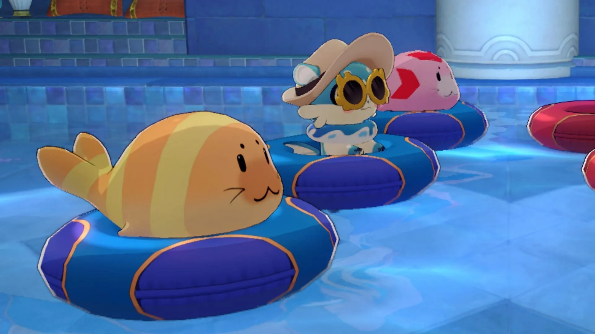 Rubber Seal, Bubbles, and Mega Seal