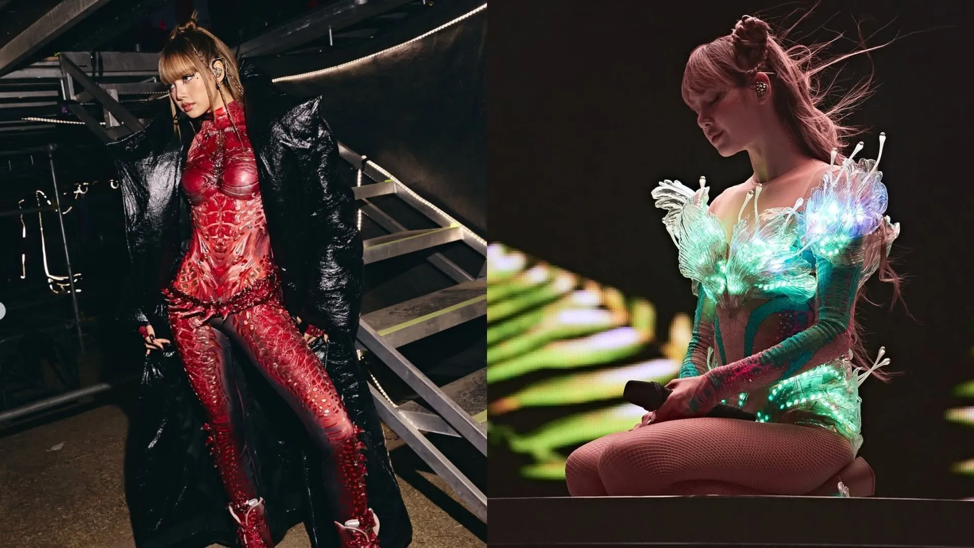BLACKPINK idol rocks iconic custom-made designer outfits for her Coachella 2025 stage.