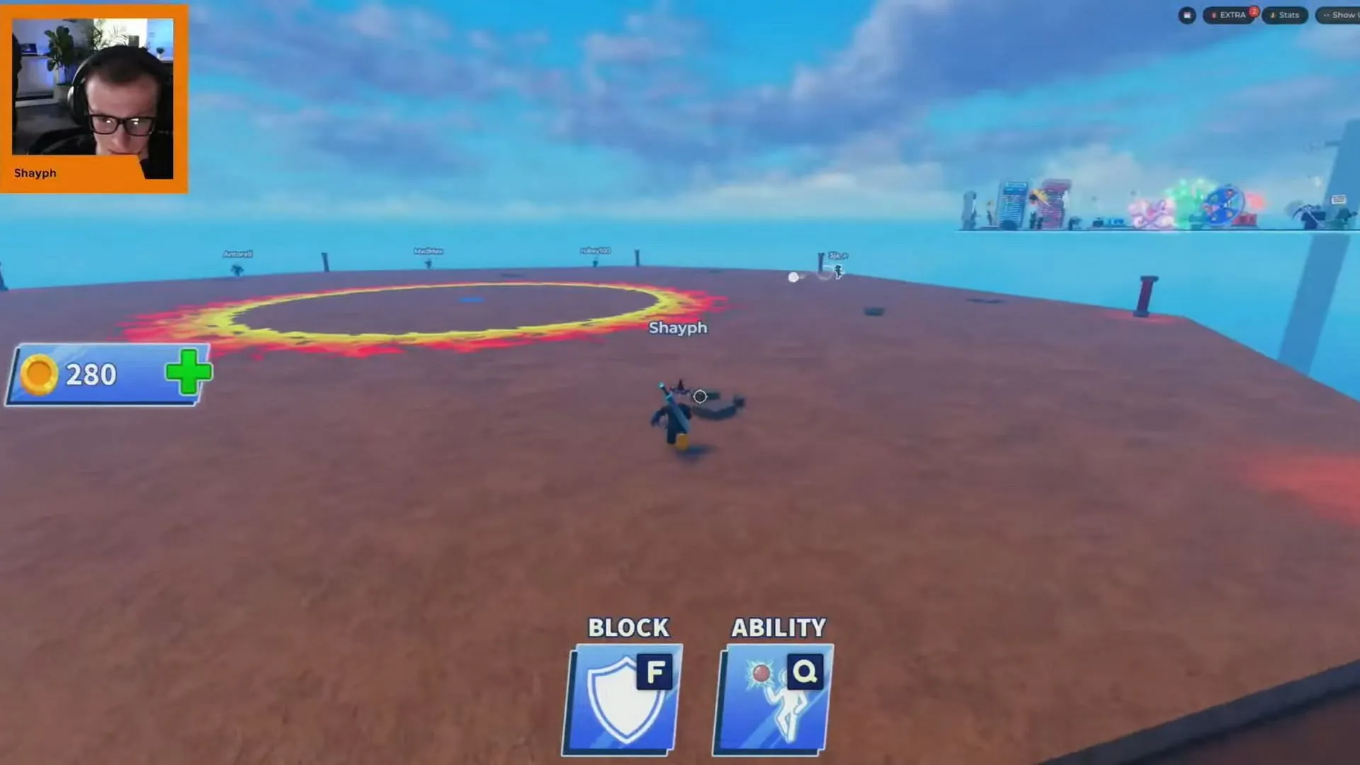 Blade Ball presented a tough competition (Image via YouTube/Roblox)