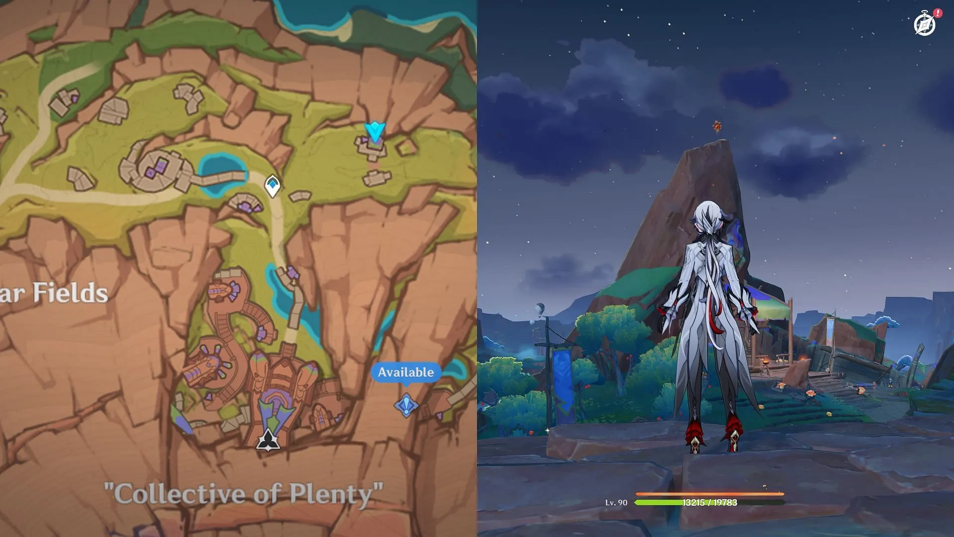 Pyroculus #5 location (Image via Sportskeeda Gaming || HoYoverse) Pyroculus #5 location (Image via Sportskeeda Gaming || HoYoverse)
