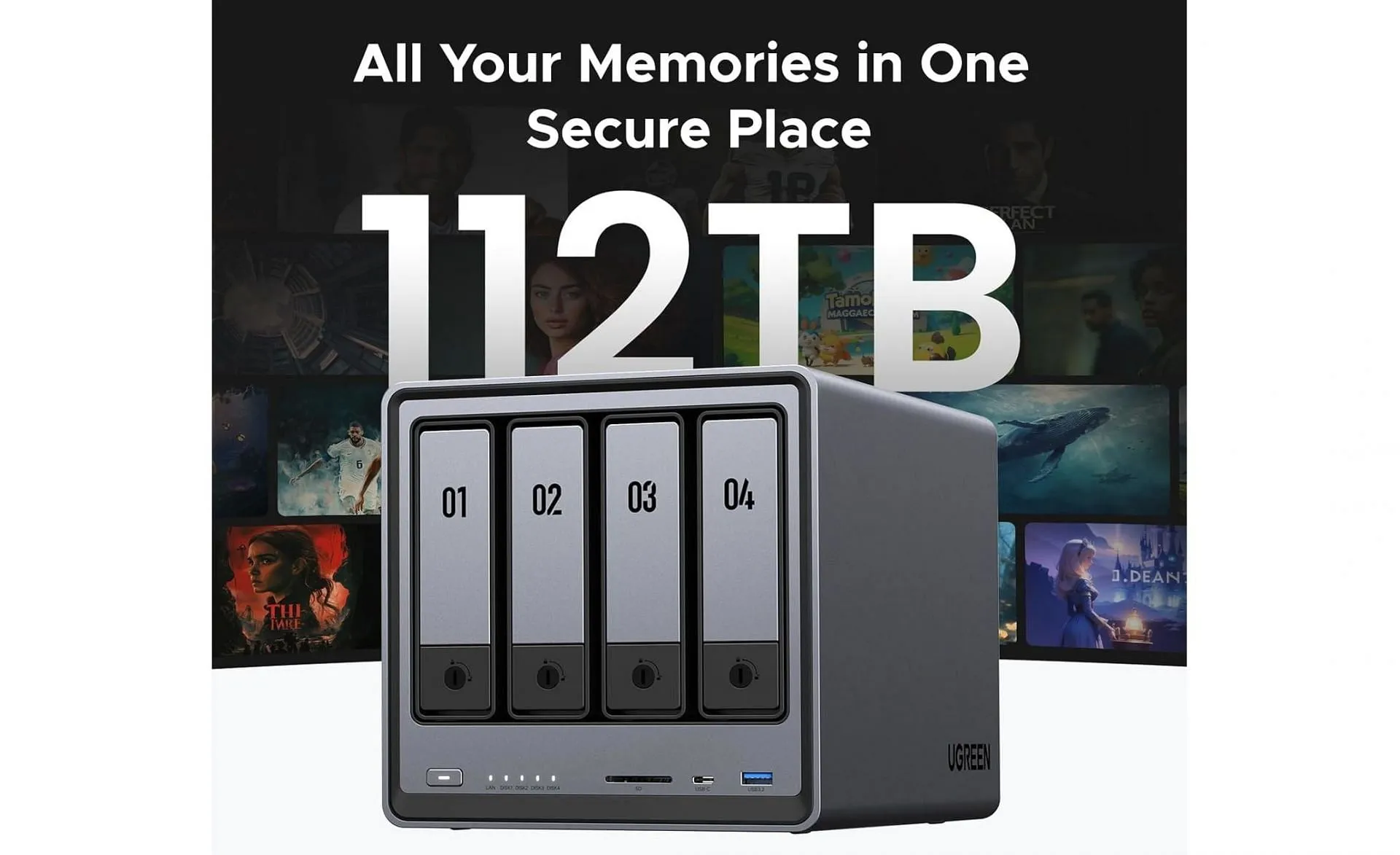 All your data in one place (Image via UGreen)