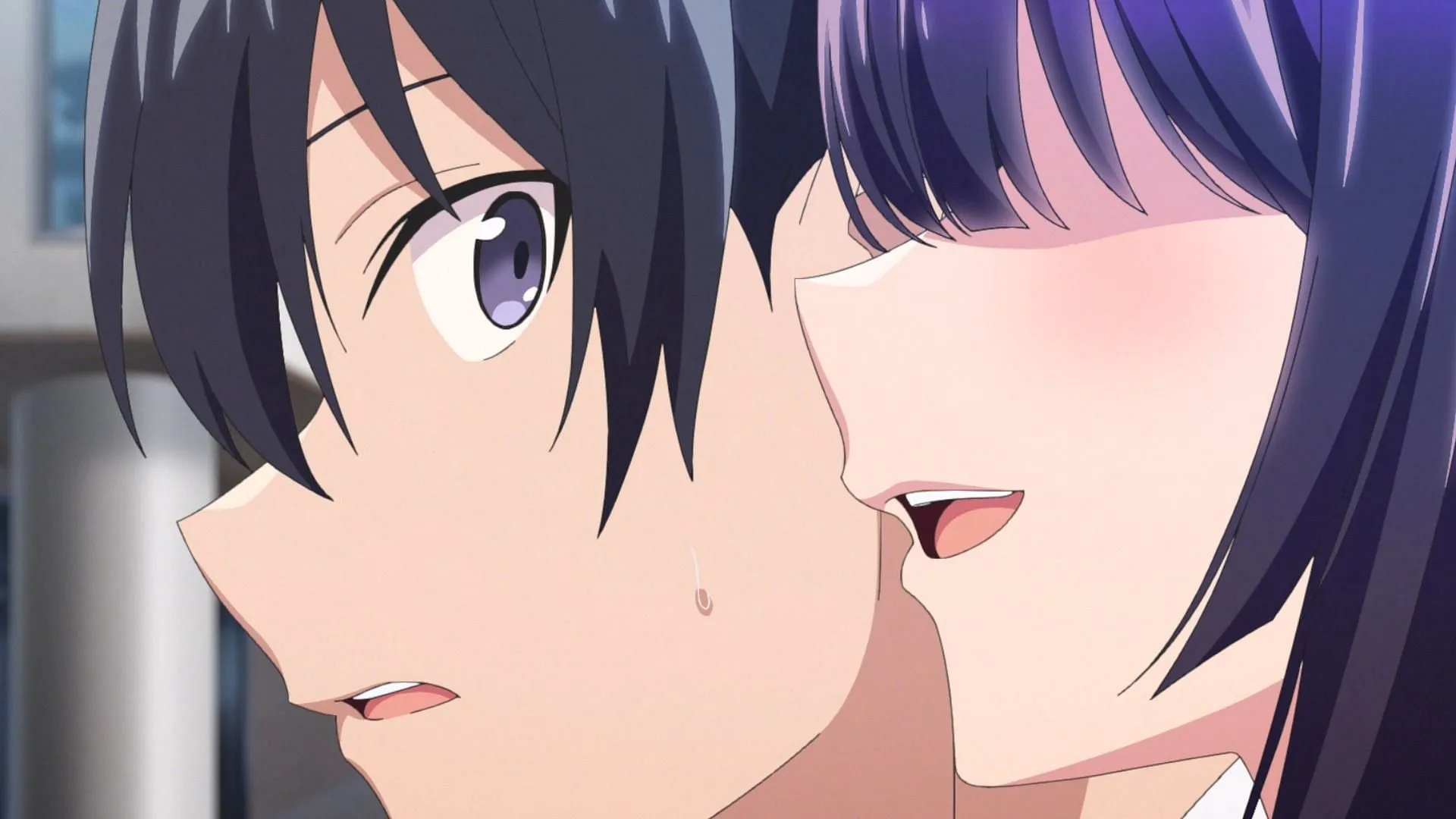Developing romance between Takamine and Shirota in episode 4 Developing romance between Takamine and Shirota in episode 4
