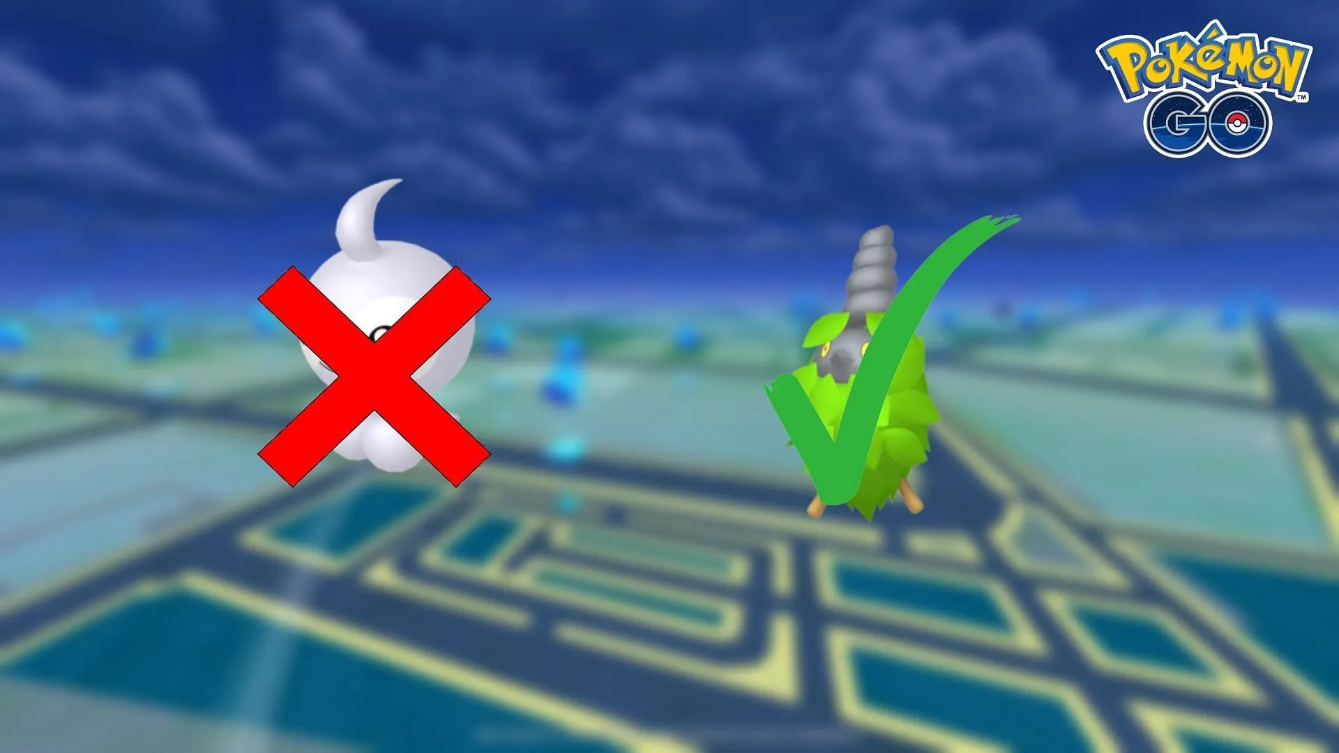 Burmy has spawned in higher proportions than Castform for players in this event (Image via The Pokemon Company)