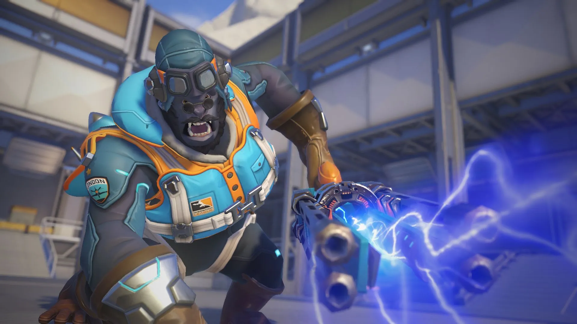 Winston is one of the best dive tanks in Overwatch 2 Season 16 (Image via Sportskeeda Gaming || Blizzard Entertainment)