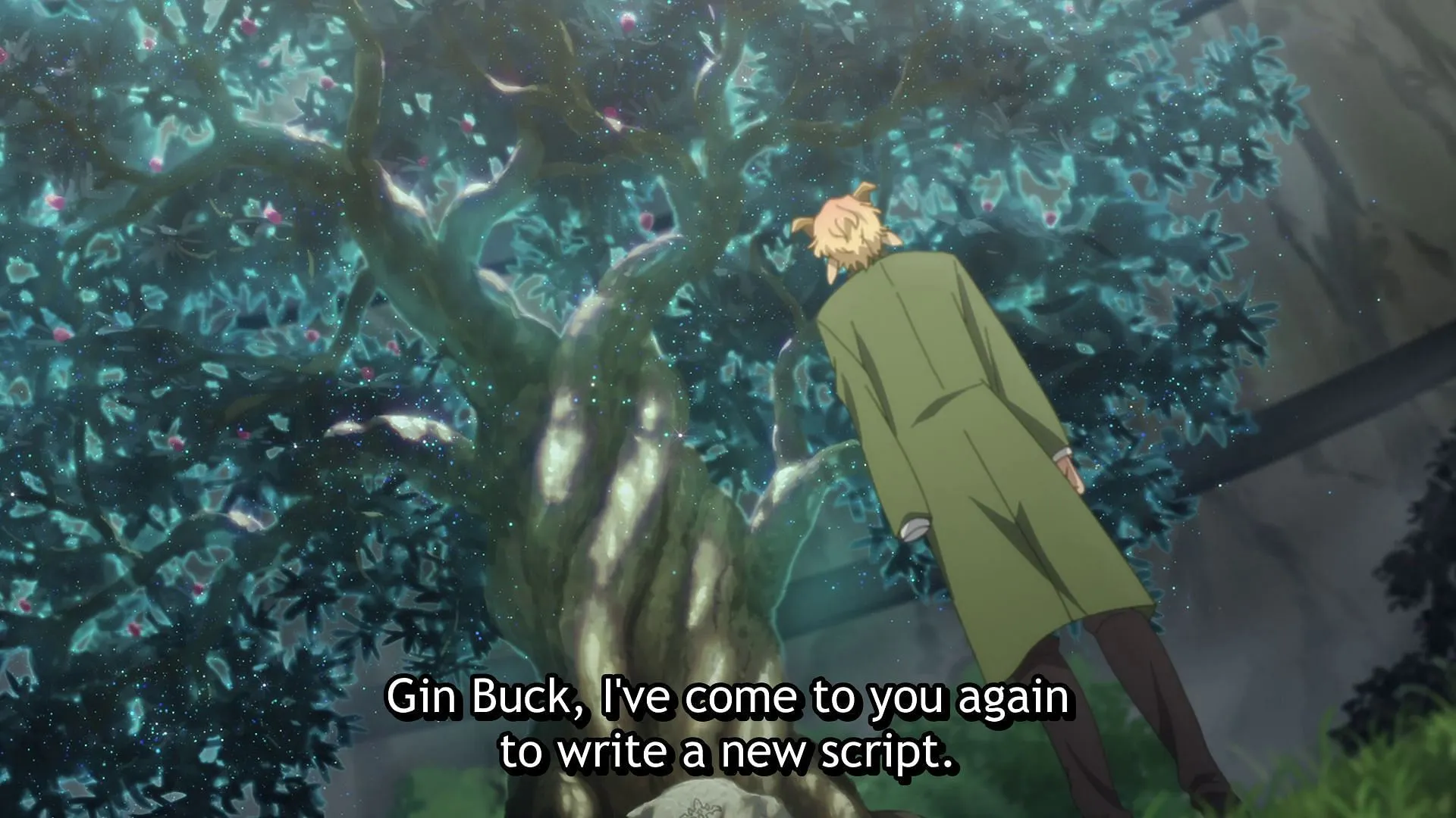 Bye Bye, Earth season 2 episode 2 should delve into Gwyn's ominous speech at Gin Buck's funeral (Image via Liden Films) Bye Bye, Earth season 2 episode 2 should delve into Gwyn's ominous speech at Gin Buck's funeral (Image via Liden Films)