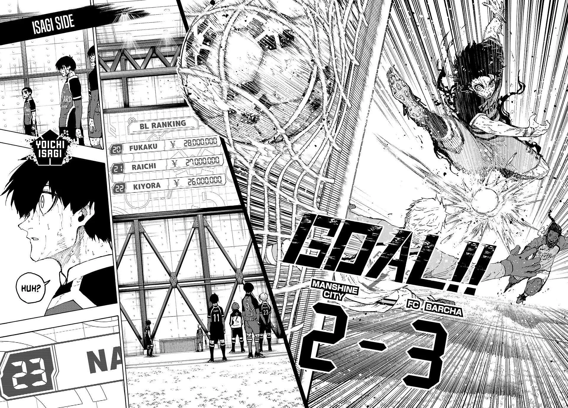 Meguru Bachira in Blue Lock manga (Image via Kodansha) Meguru Bachira in Blue Lock manga (Image via Kodansha)