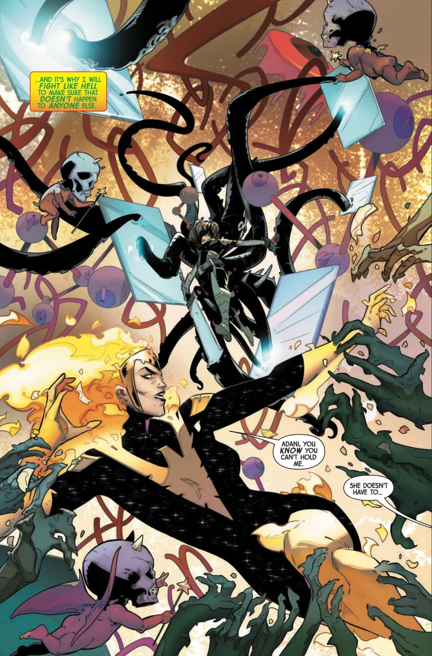 Jean Grey in the Phoenix form