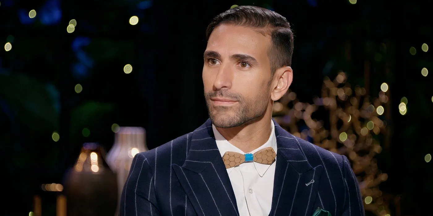 Juan Franco donning a stylish suit at the Married At First Sight reunion Juan Franco donning a stylish suit at the Married At First Sight reunion