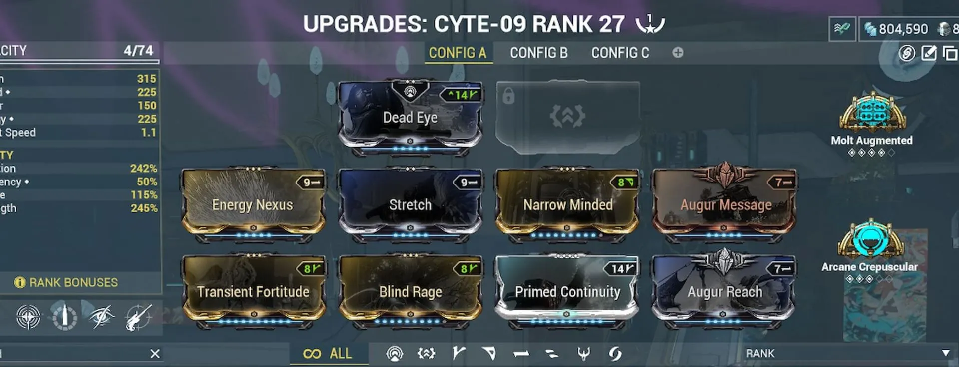 Easy 1-Forma Cyte-09 build (Image via Sportkseeda || Digital Extremes)