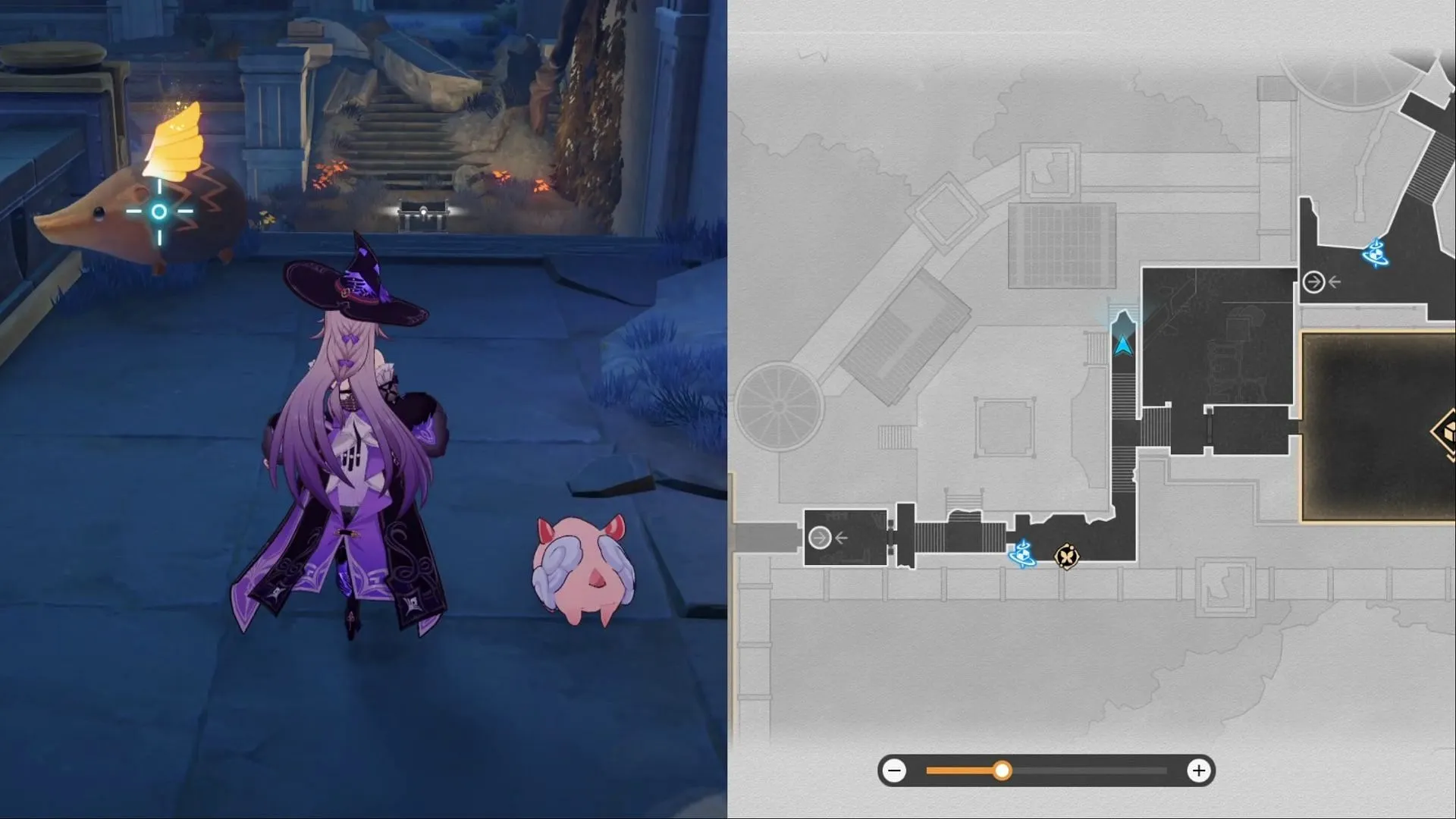 First Spirithief location (Image via HoYoverse)