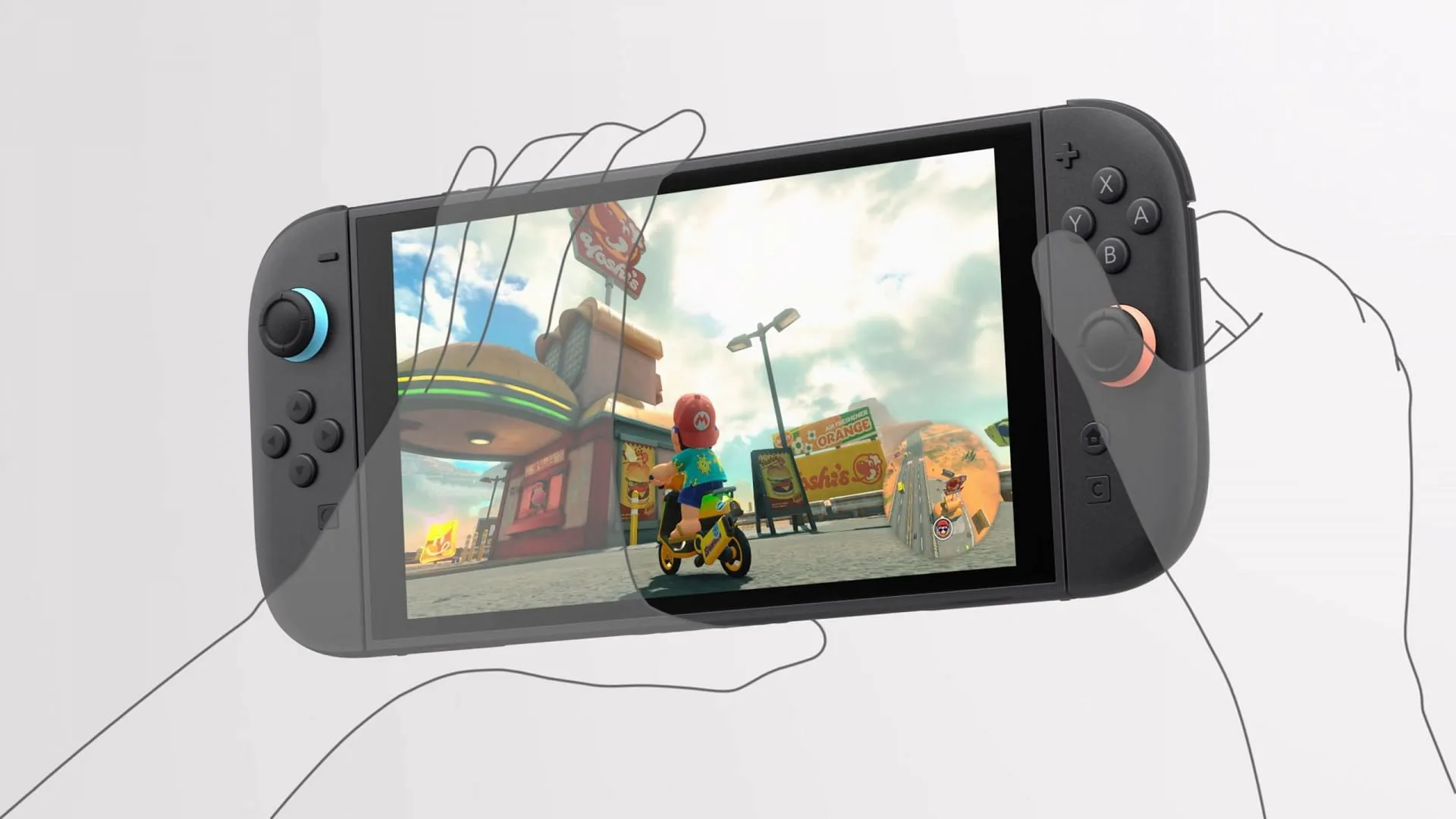 The Nintendo Switch 2 handheld (Image via Nintendo) The Nintendo Switch 2 handheld (Image via Nintendo)