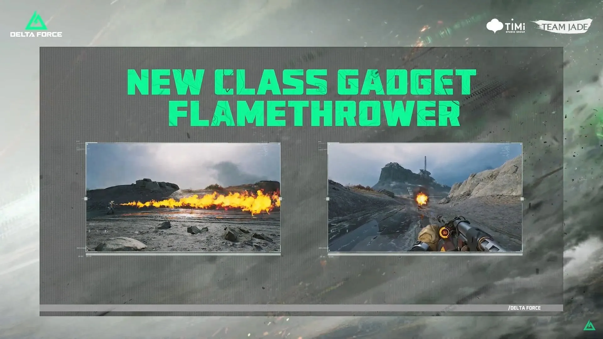 Flamethrower gadget enhances gameplay