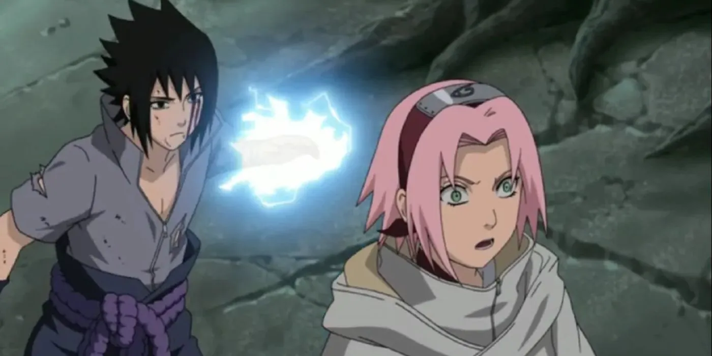 Sasuke in deep contemplation.