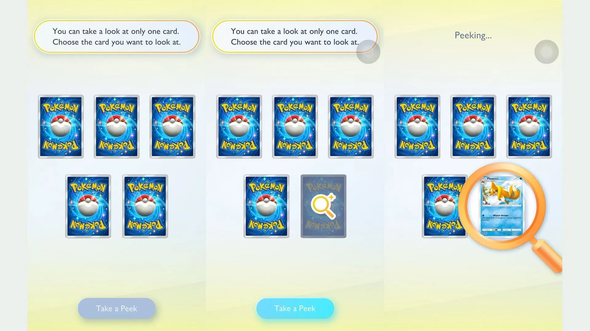 Preview of the Sneak Peek Campaign in-game (Image via The Pokemon Company)