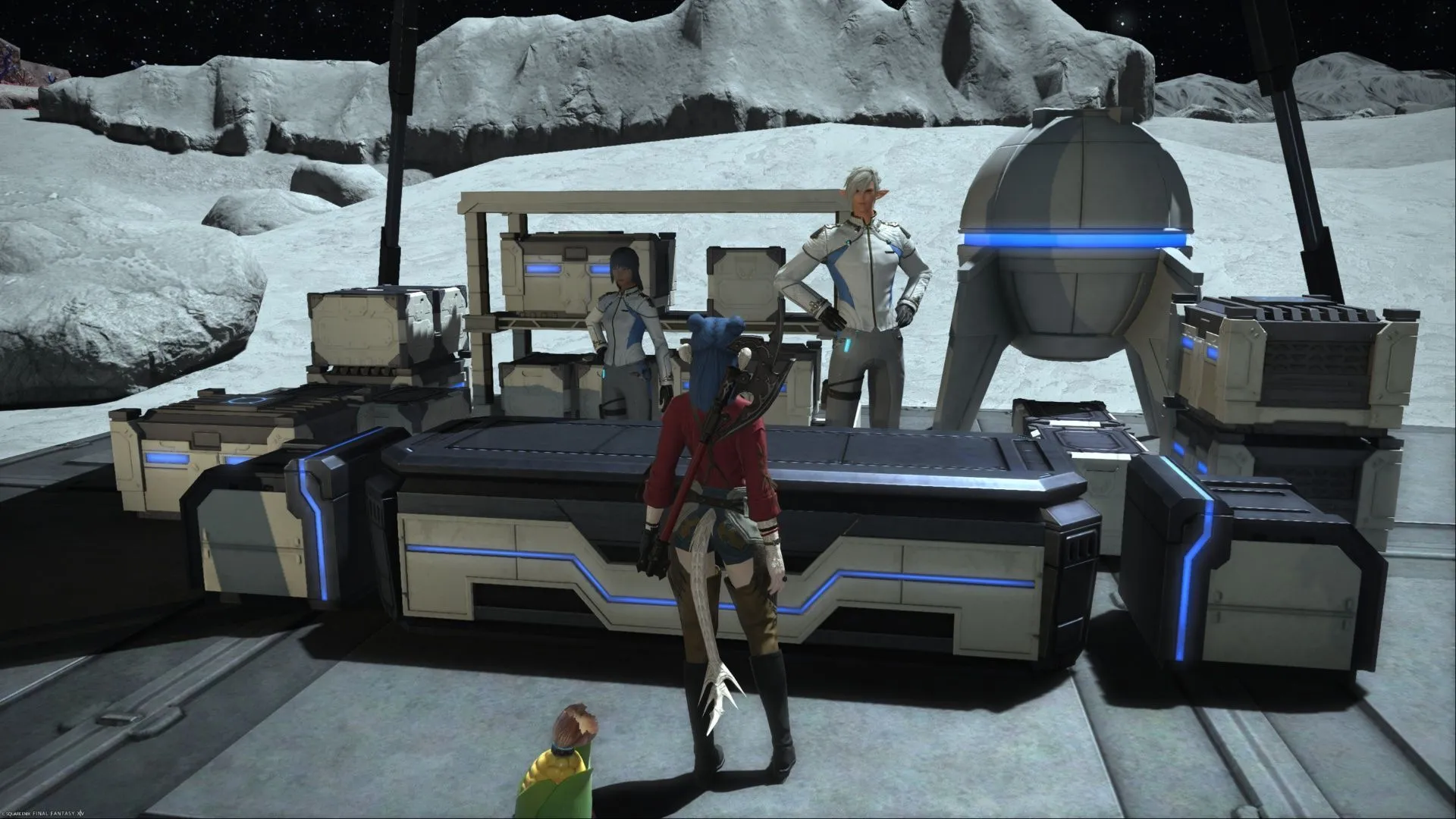 Step 1: Accumulate enough Cosmocredits for exclusive rewards (Image via Square Enix) Step 1: Accumulate enough Cosmocredits for exclusive rewards (Image via Square Enix)