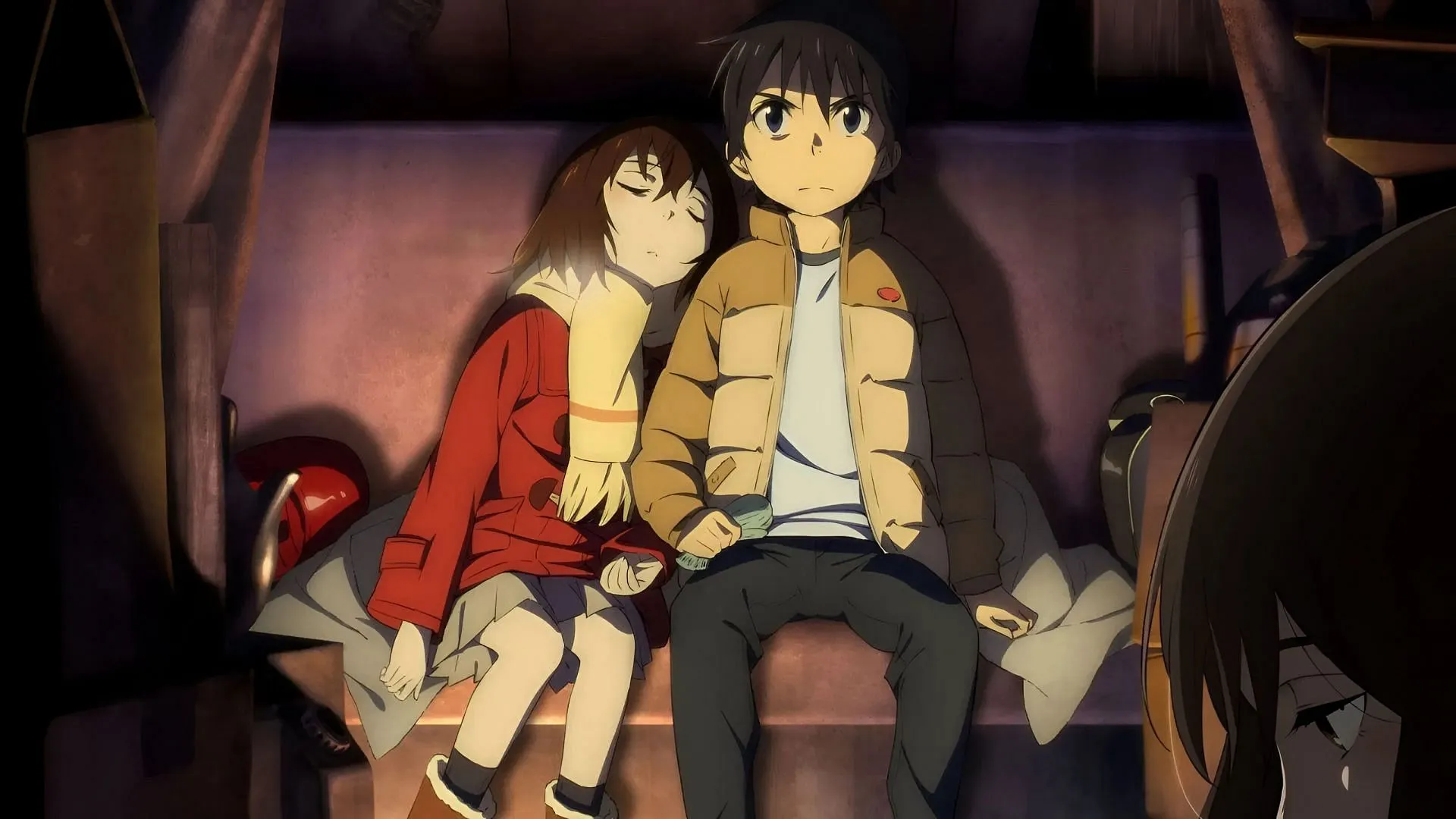 Psychological thriller anime Erased (Image Via A-1 Pictures)