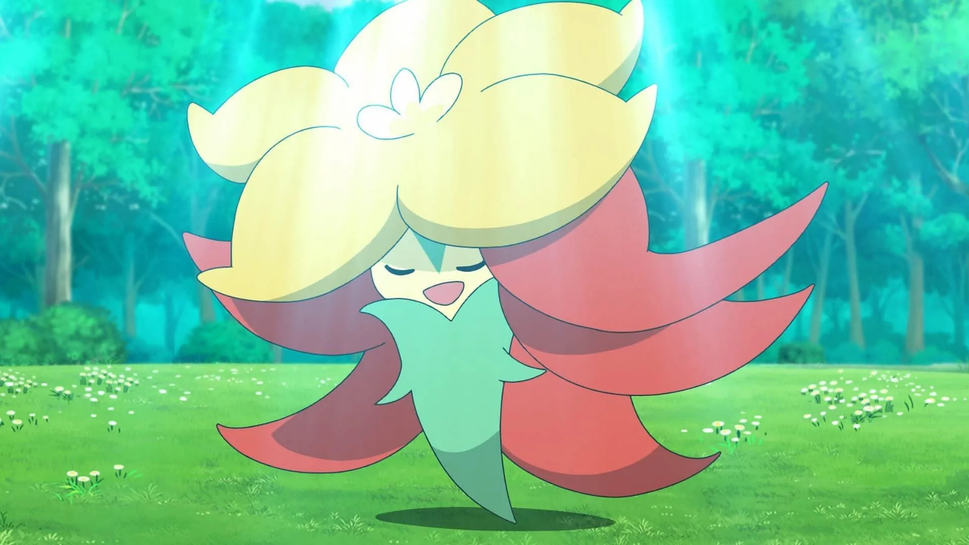 Gossifleur as seen in the anime (Image via The Pokemon Company)