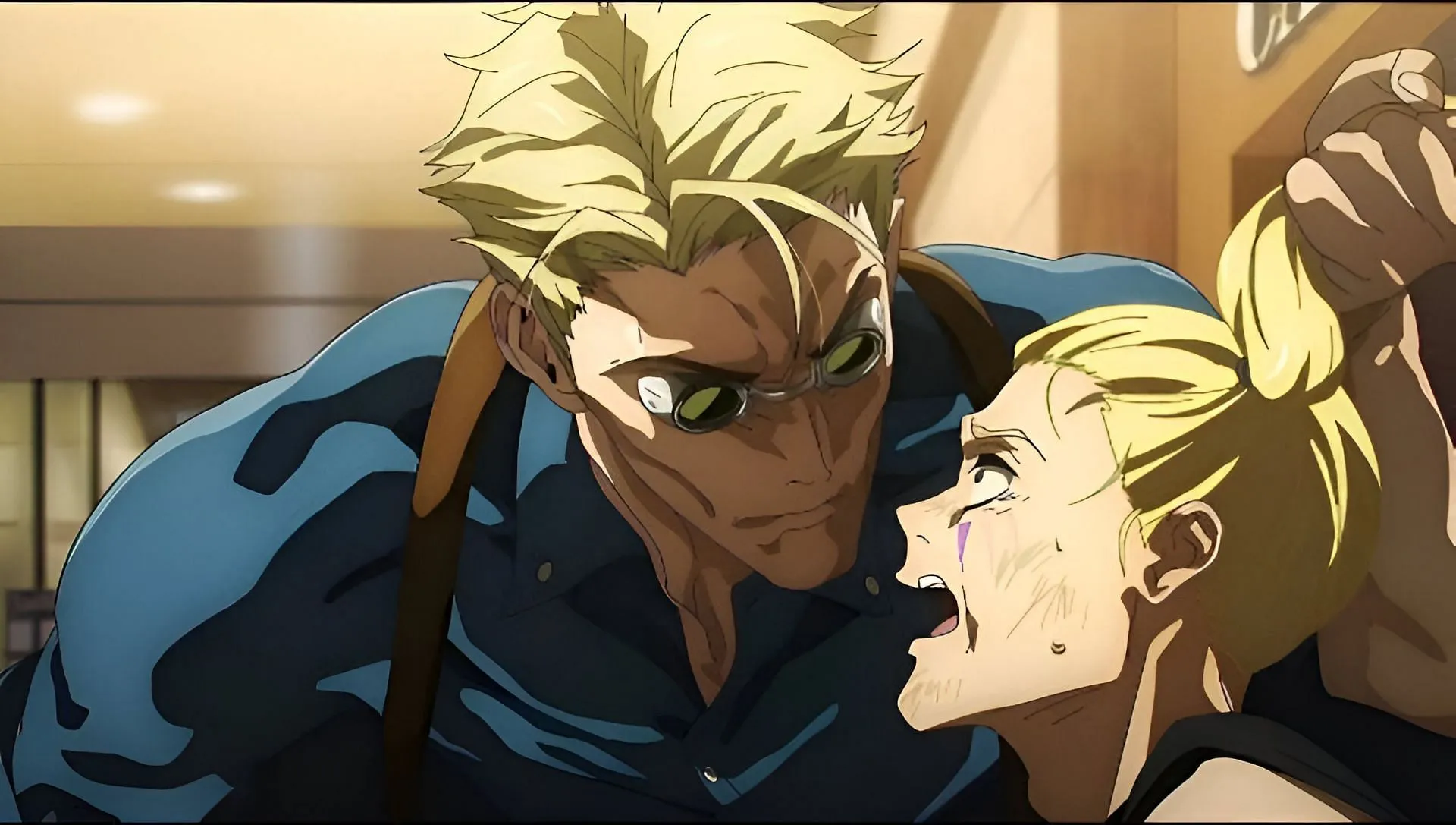 Nanami and Haruta as seen in the anime (Image via Mappa)