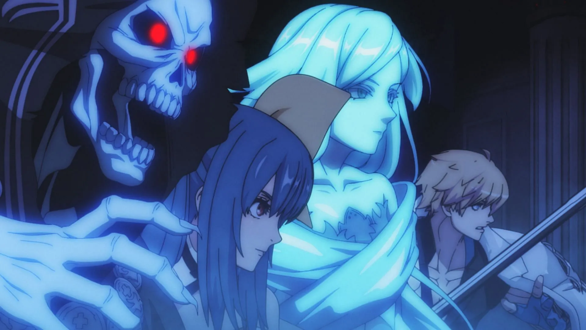 Dizzy and Ky face Unika in Guilty Gear Strive: Dual Rulers episode 1 (Image via SANZIGEN) Dizzy and Ky face Unika in Guilty Gear Strive: Dual Rulers episode 1 (Image via SANZIGEN)