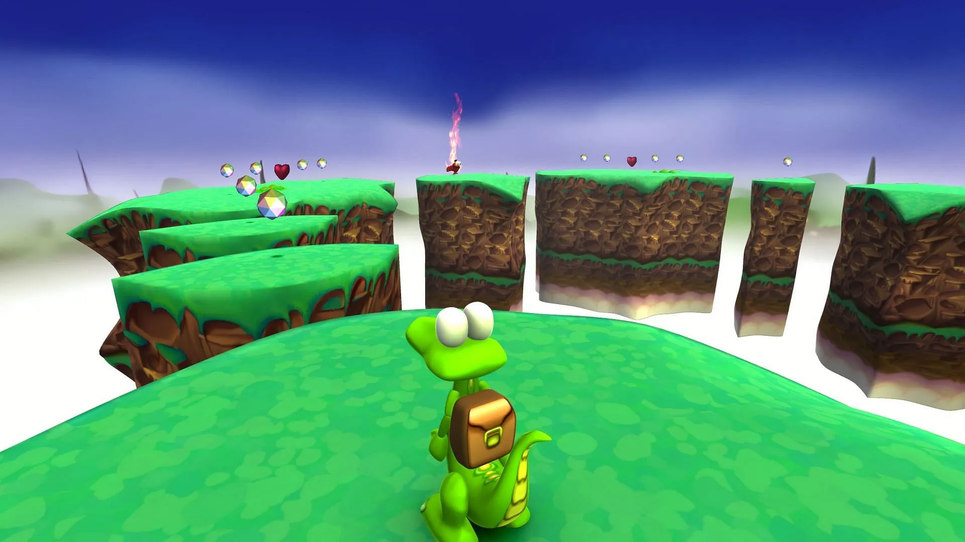 Unearth hidden levels featuring additional Crystals to collect (Image via Argonaut Games)