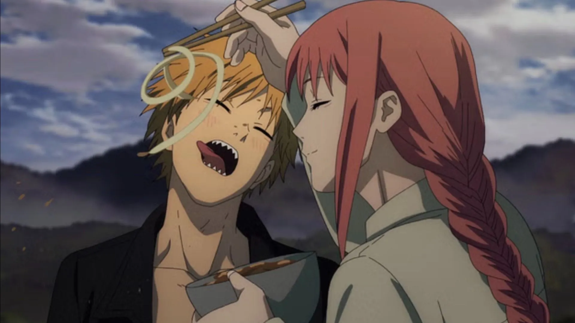 Denji and Mikasa as seen in anime (Image via MAPPA) Denji and Mikasa as seen in anime (Image via MAPPA)