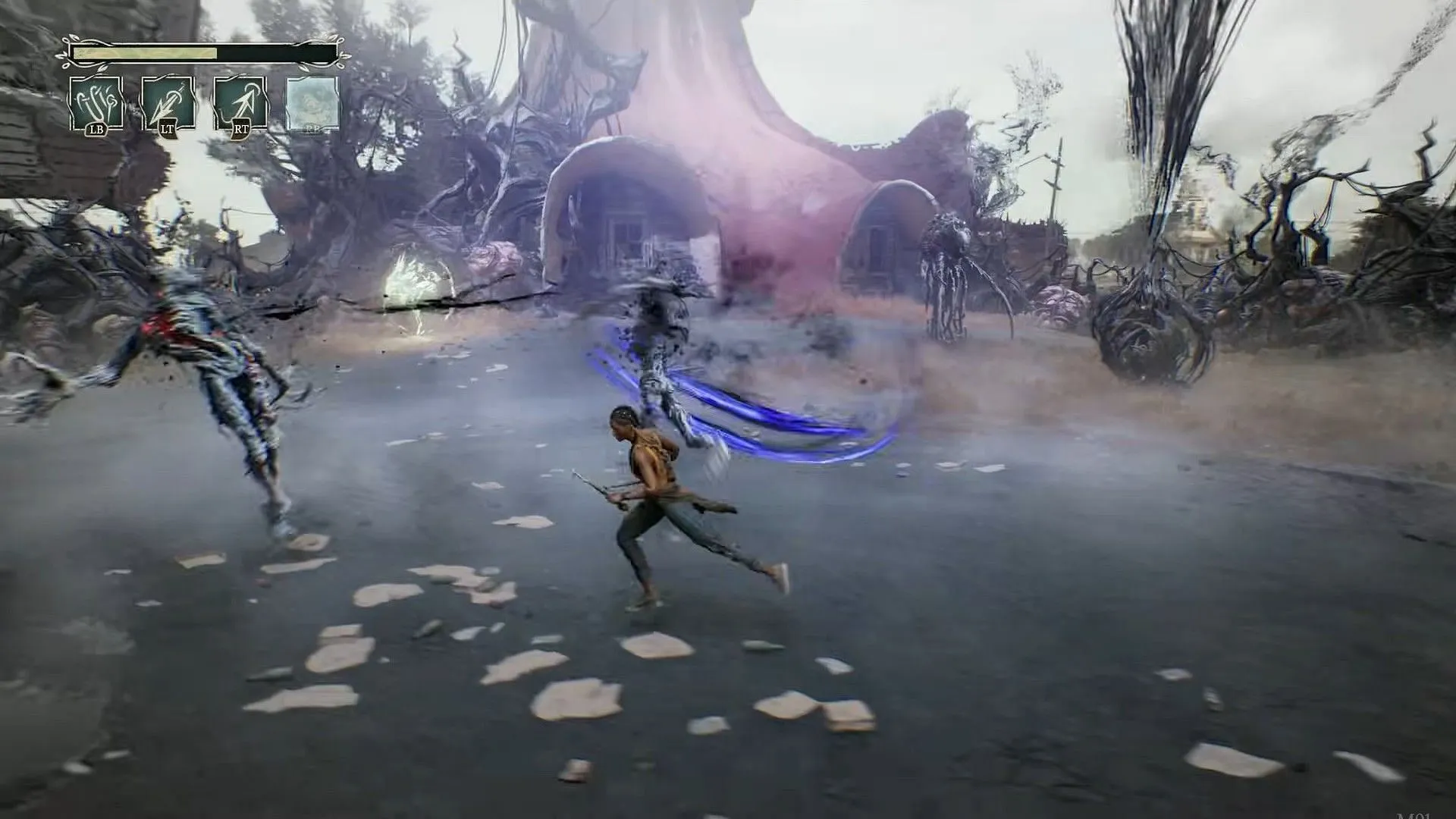 Enemies showing no signs of retreat (Image via Xbox Game Studios || YouTube/@Maka91Productions)