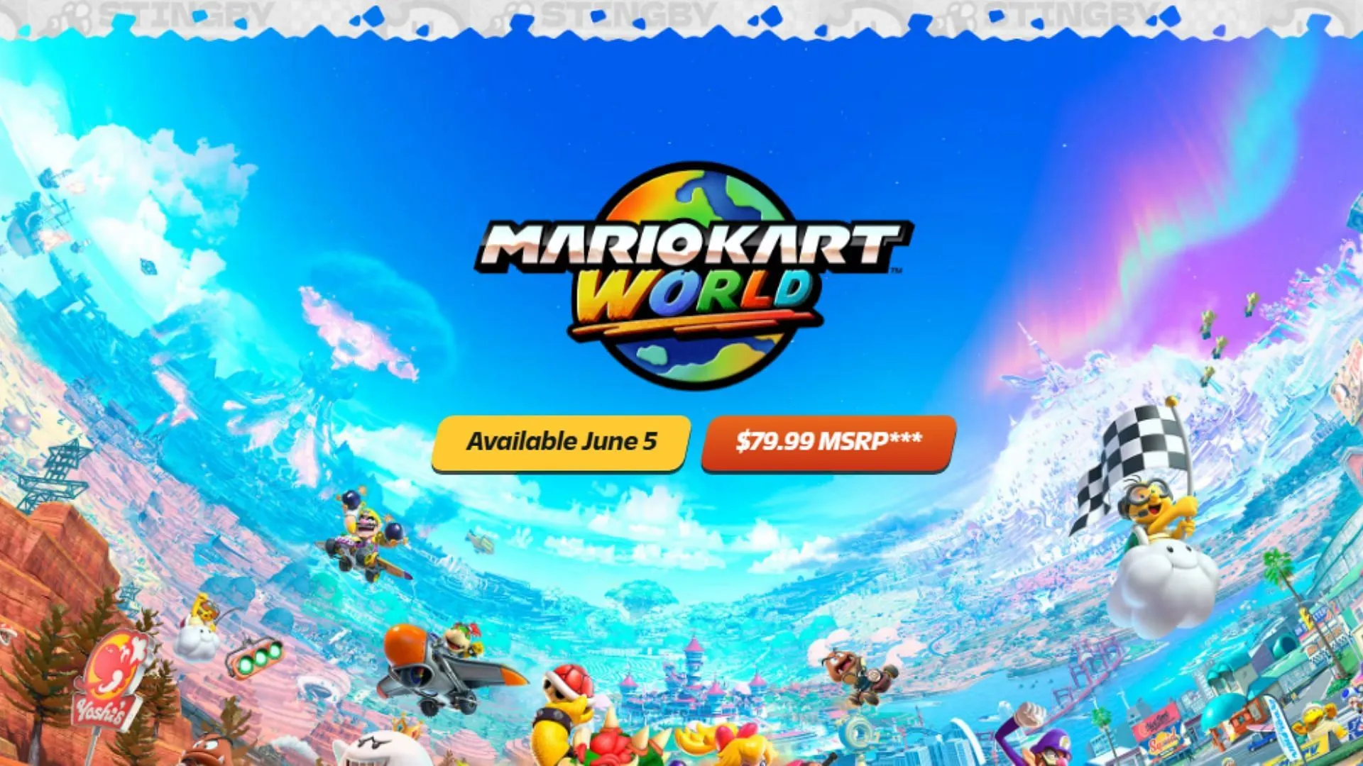 Mario Kart World's pricing on Nintendo's website (Image via nintendo.com/us) Mario Kart World's pricing on Nintendo's website (Image via nintendo.com/us)