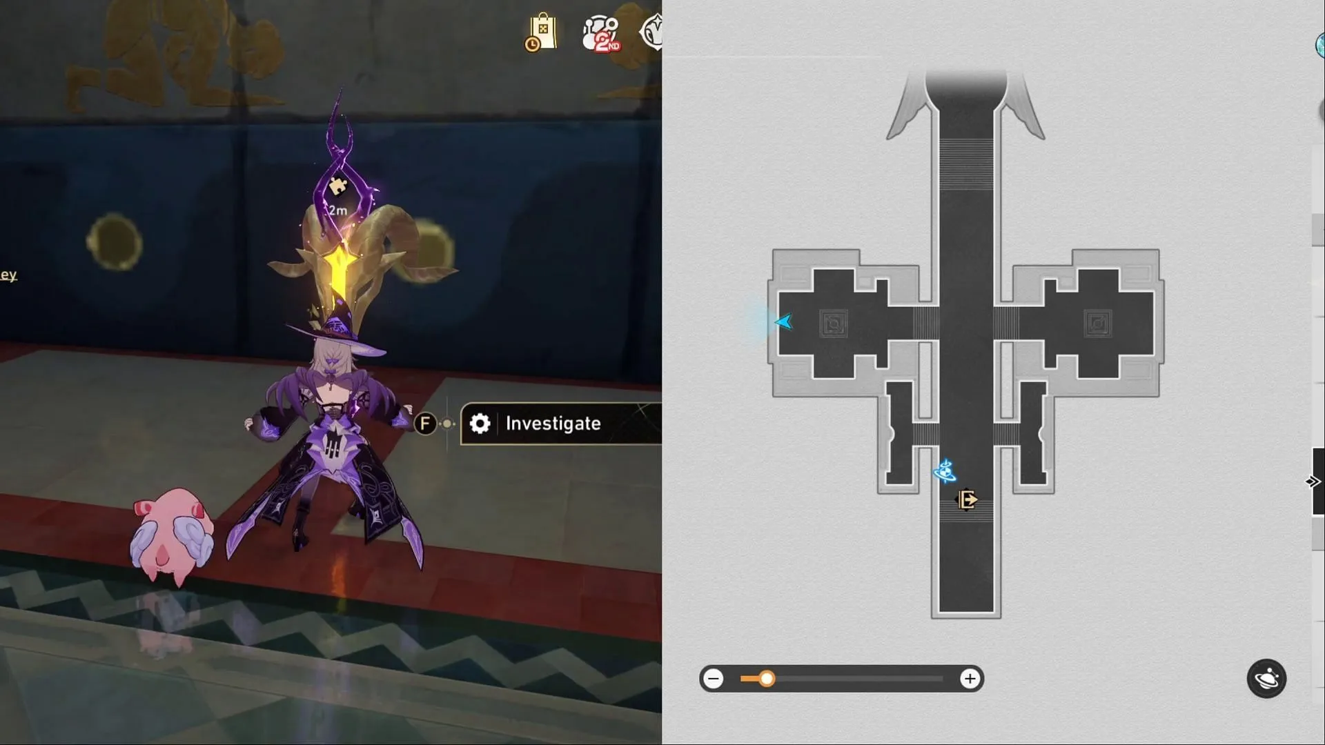 First Golden Scapegoat puzzle (Image via HoYoverse)