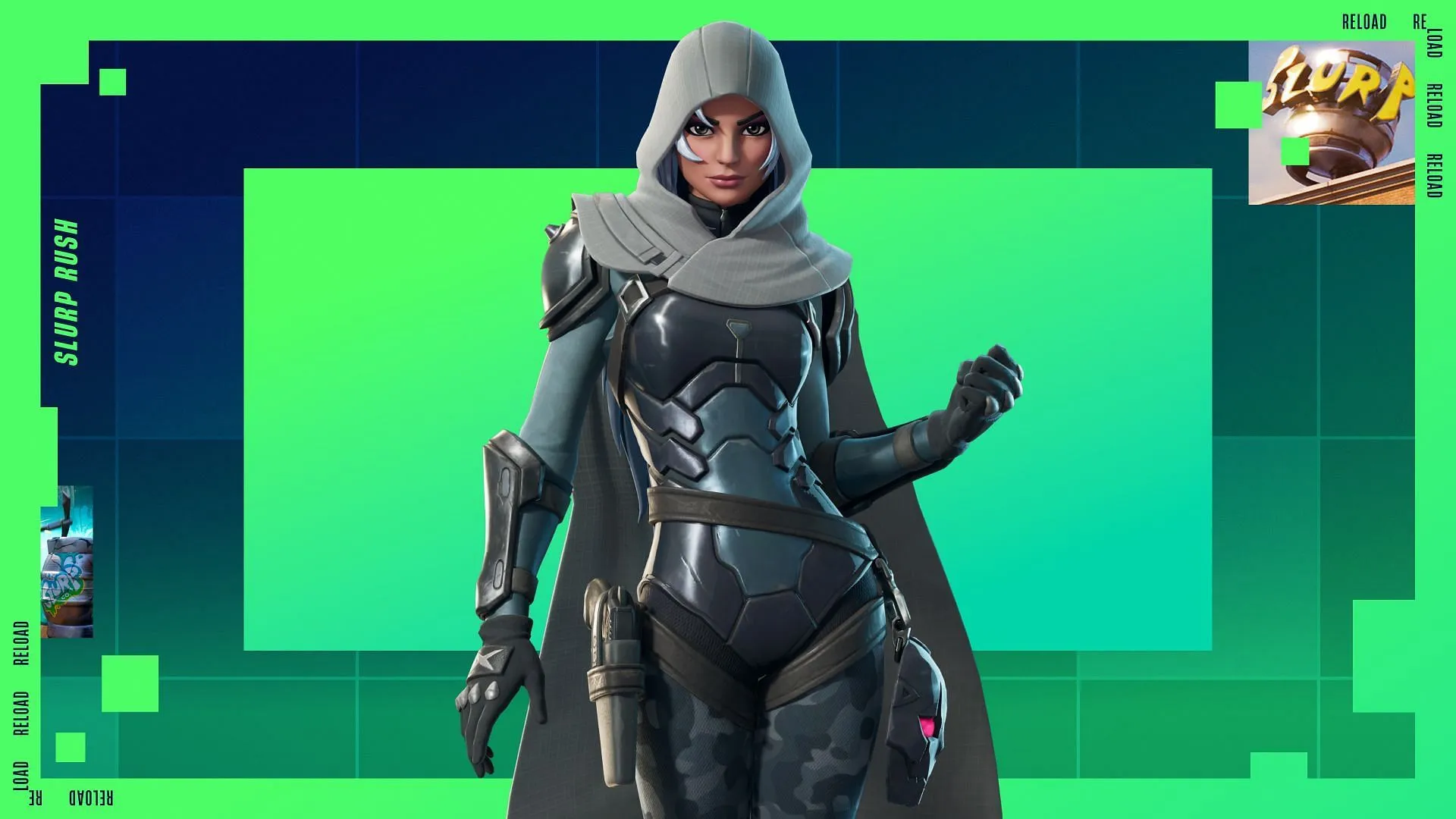 Vanguard Zadie Outfit will have emblems as well (Image via Epic Games)