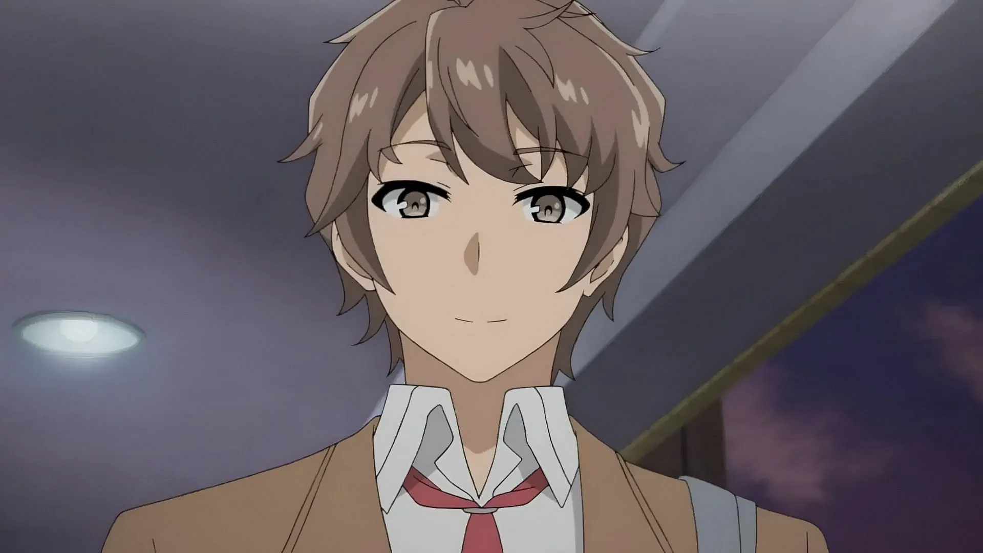 Sakuta Azusagawa as seen in the anime (Image via CloverWorks)